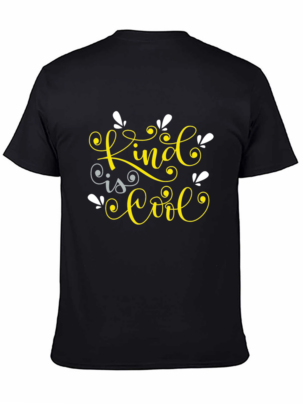 Kind is Cool Graphic Tee - Black