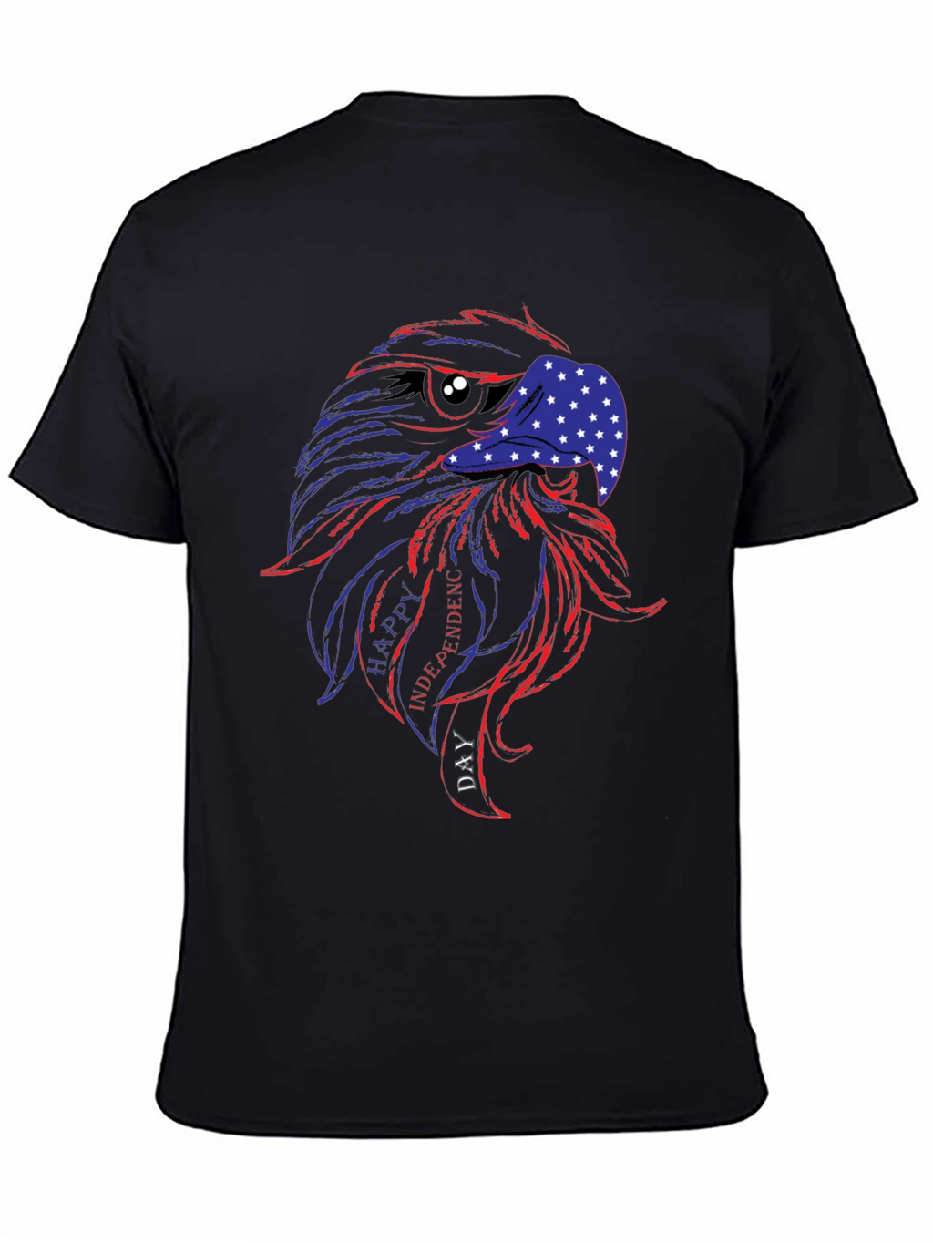 Patriotic Eagle T-Shirt - Happy Independence Day