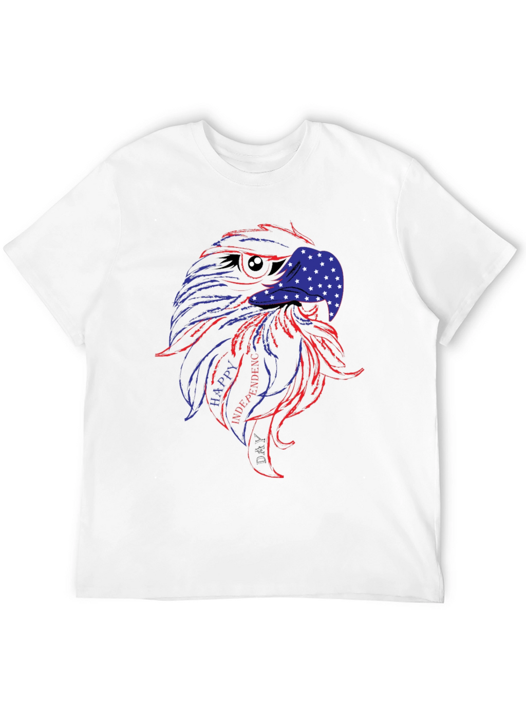 Patriotic Eagle T-Shirt - Happy Independence Day