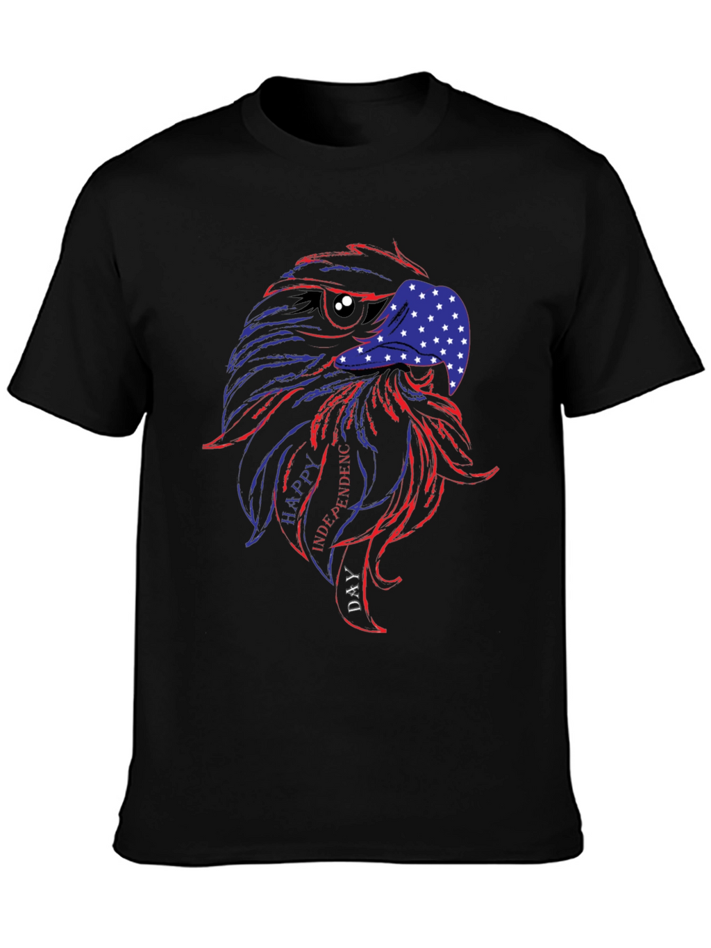 Patriotic Eagle T-Shirt - Happy Independence Day