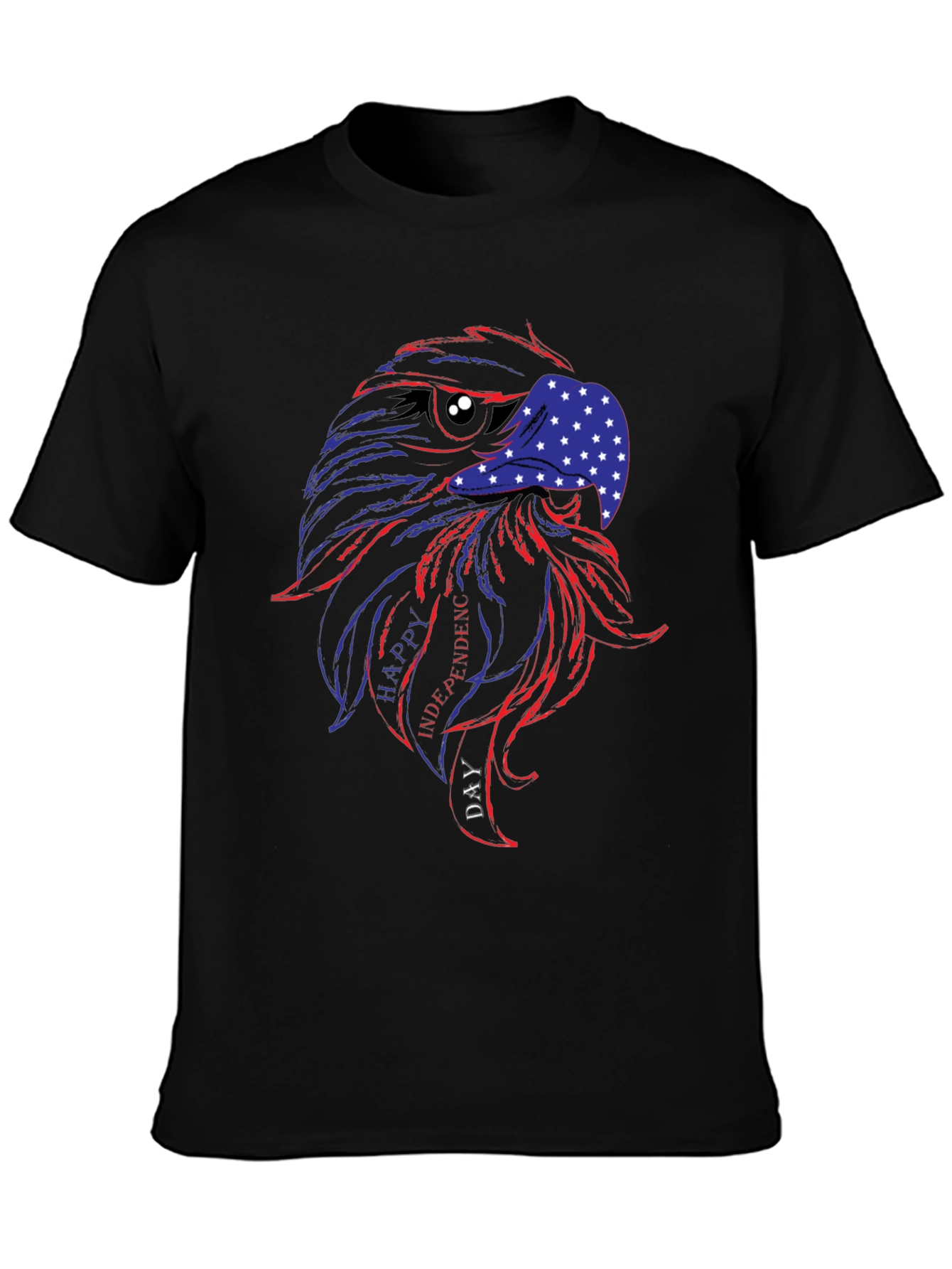 Patriotic Eagle T-Shirt - Happy Independence Day