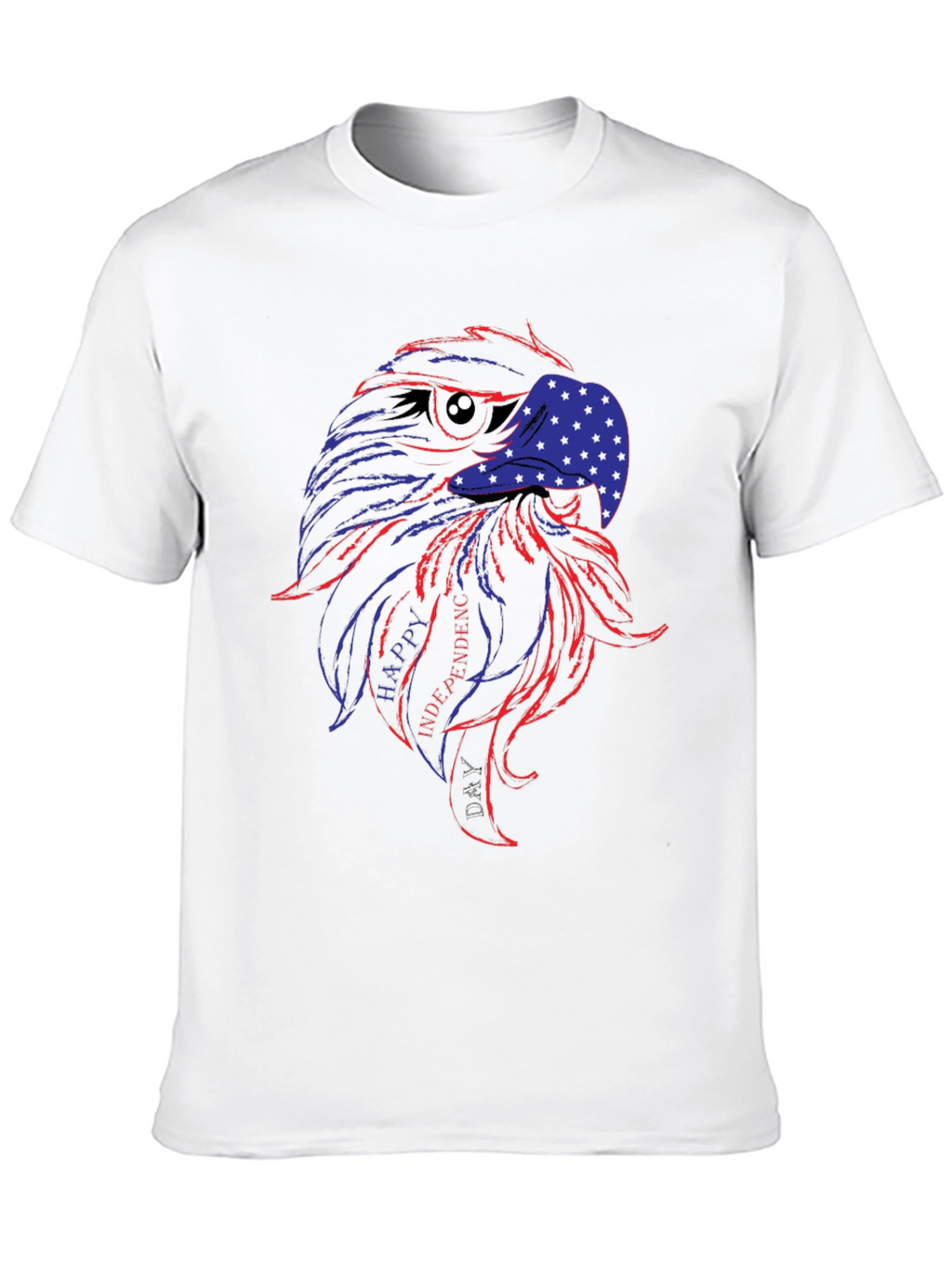 Patriotic Eagle T-Shirt - Happy Independence Day