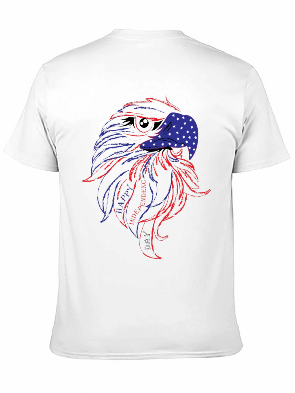 Patriotic Eagle T-Shirt - Happy Independence Day