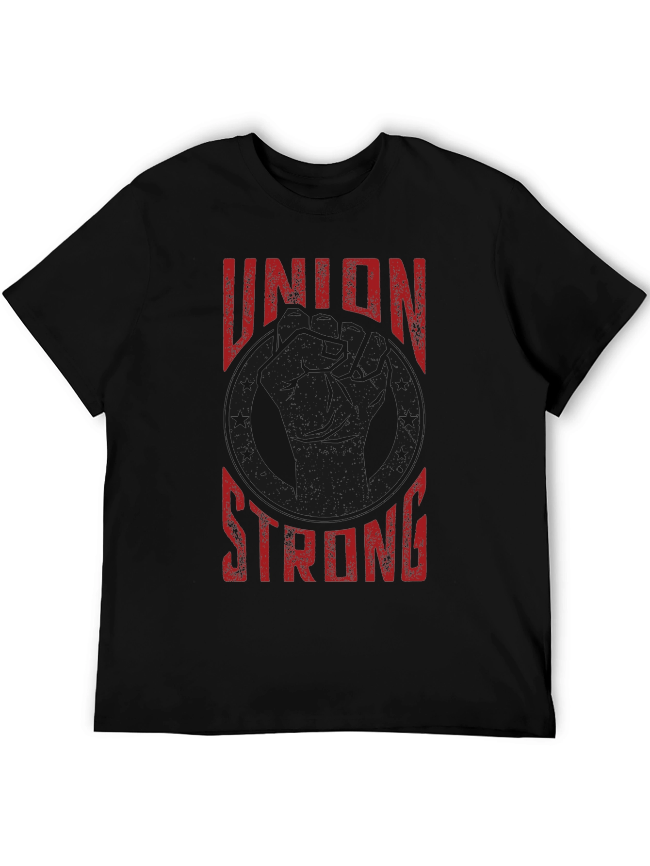 Union Strong Graphic Tee - Labor Rights Shirt