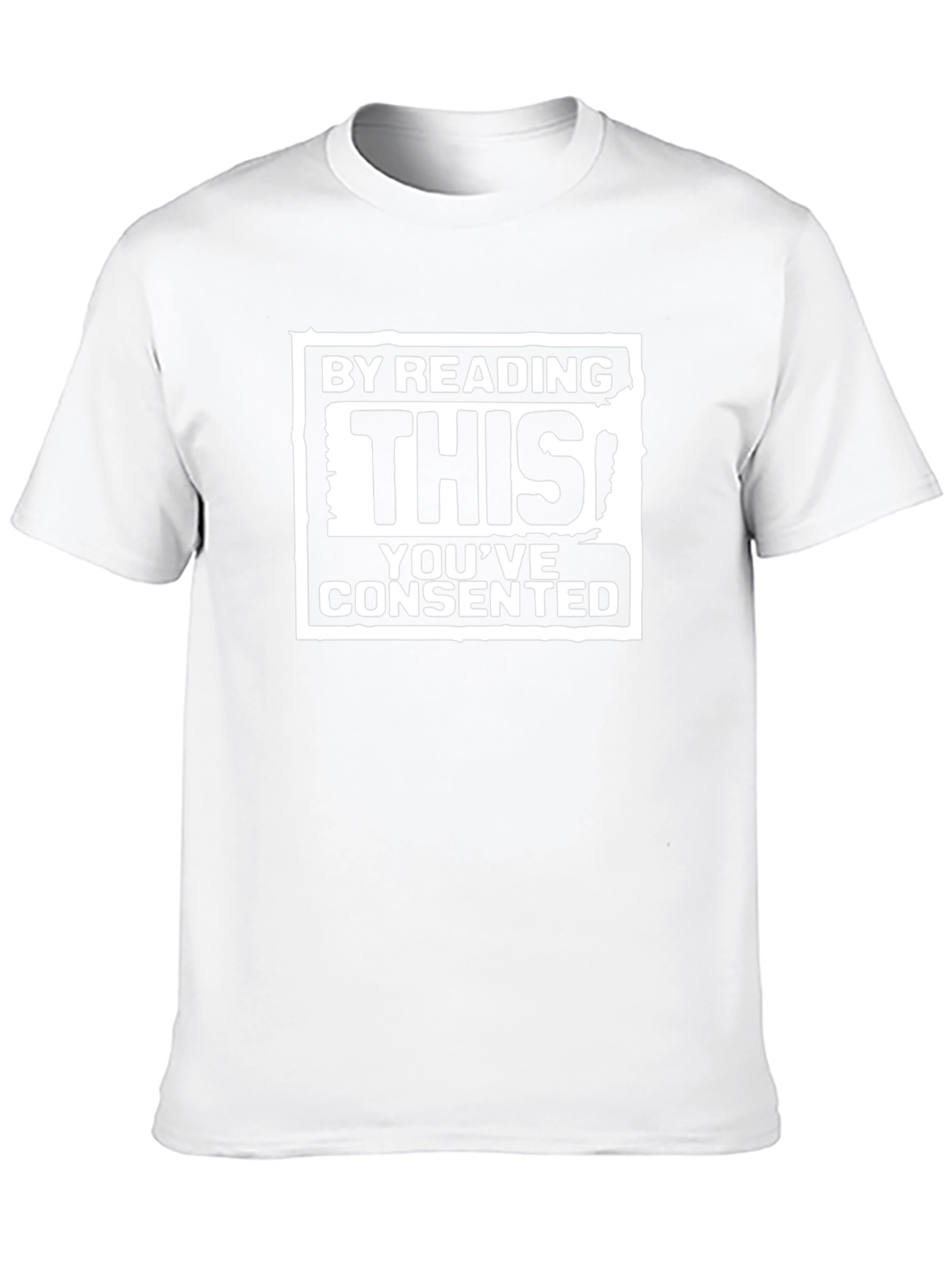 Humorous By Reading This Consent T-Shirt