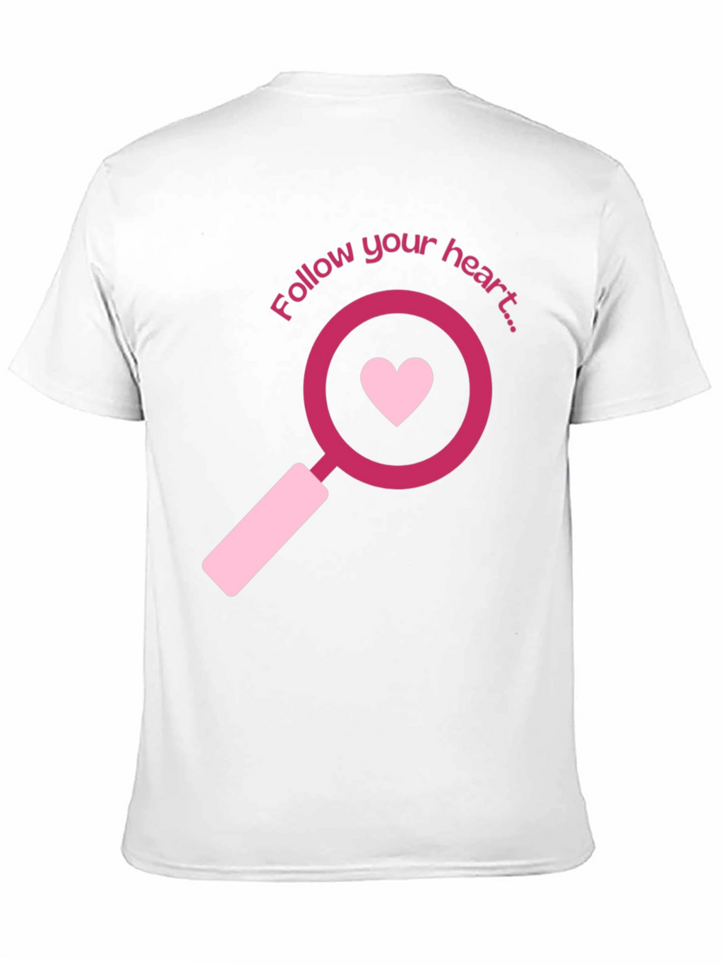 Follow Your Heart Graphic Tee - Black Casual T-Shirt