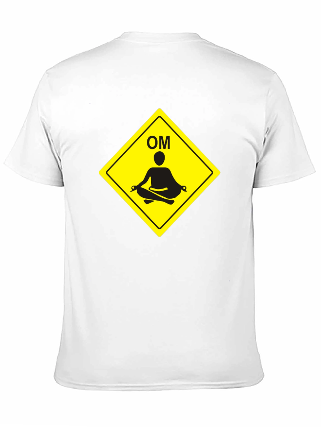 Meditate OM Symbol Black T-Shirt