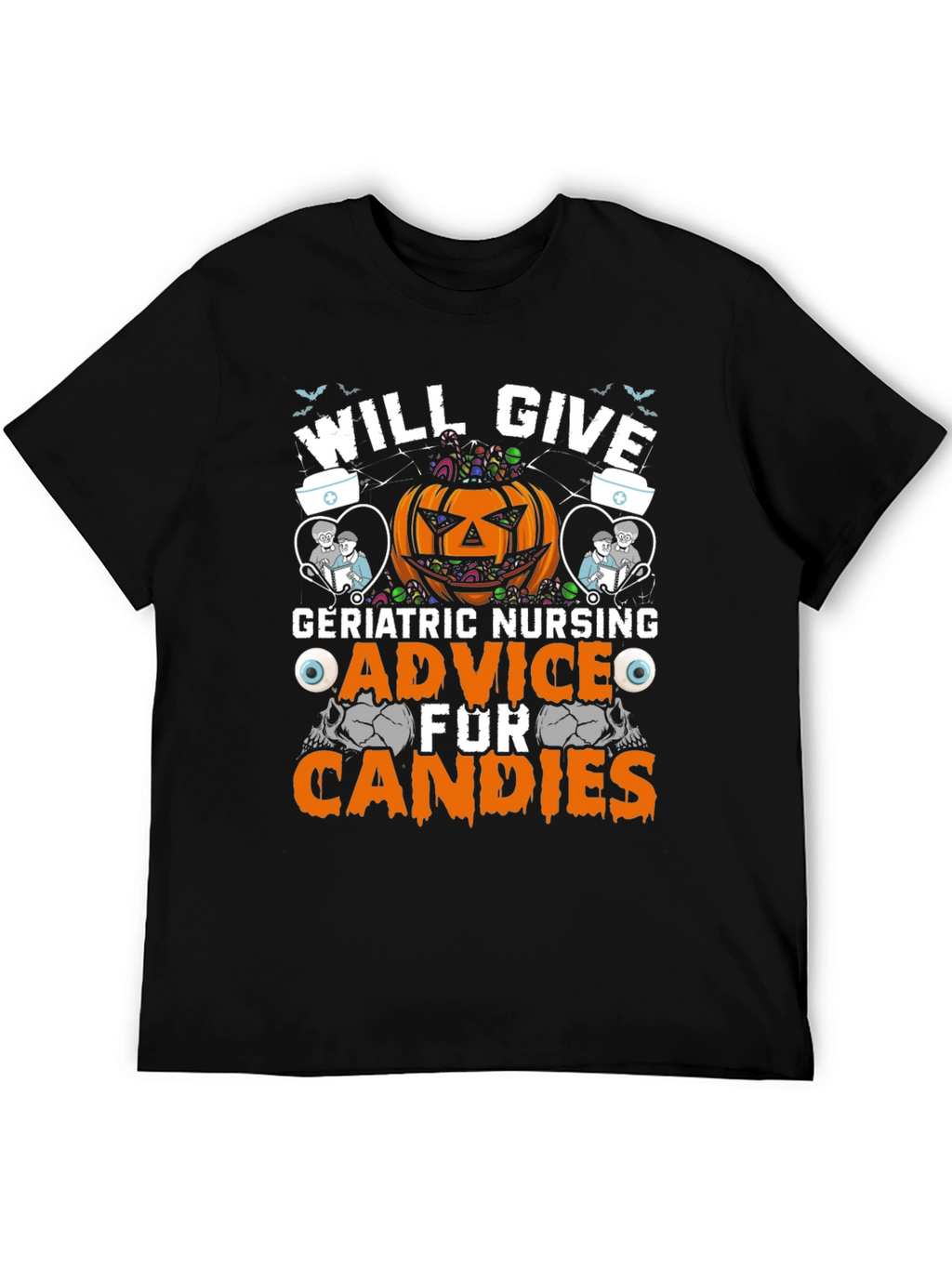 Geriatric Nursing Halloween T-Shirt