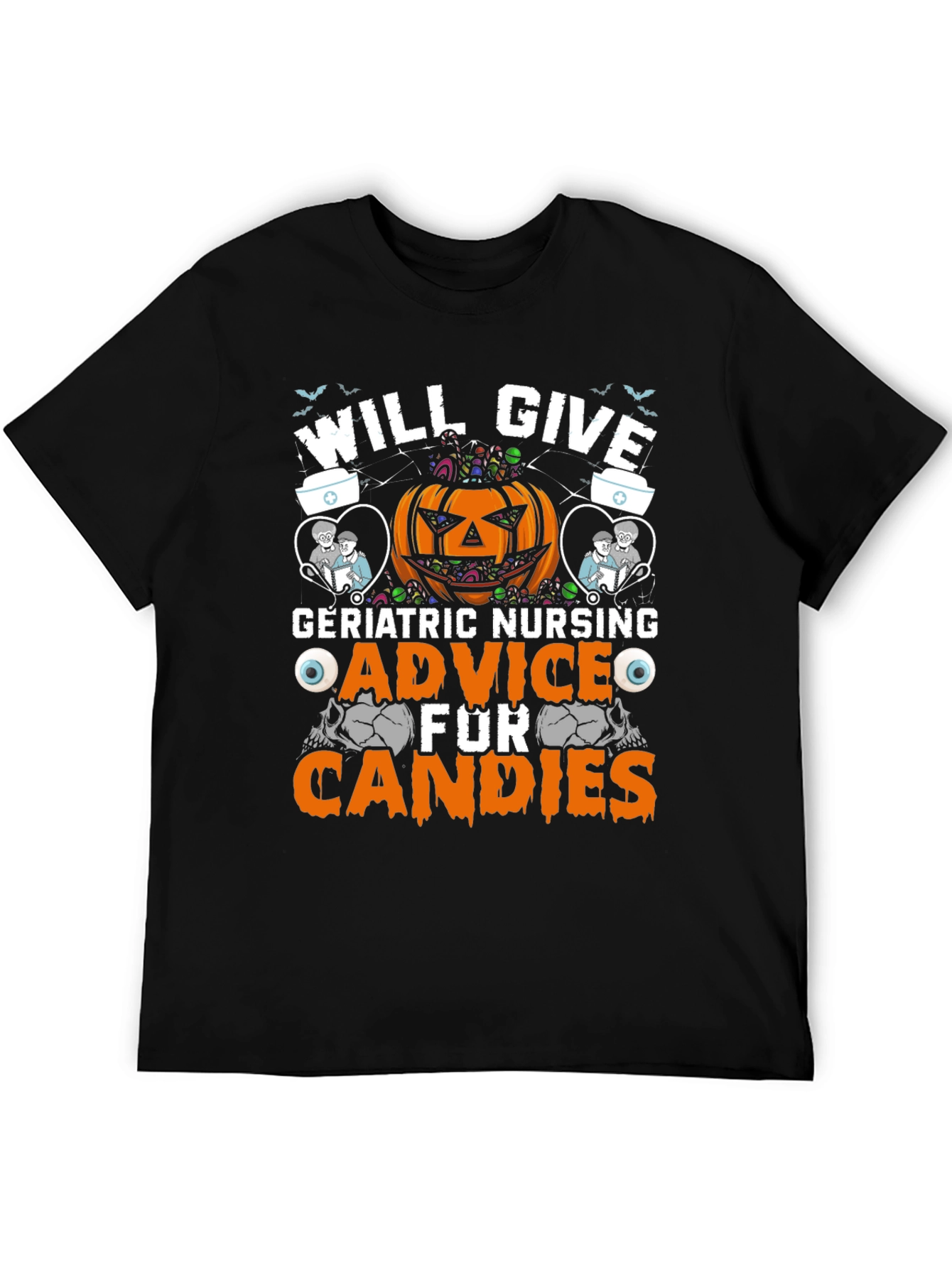 Geriatric Nursing Halloween T-Shirt