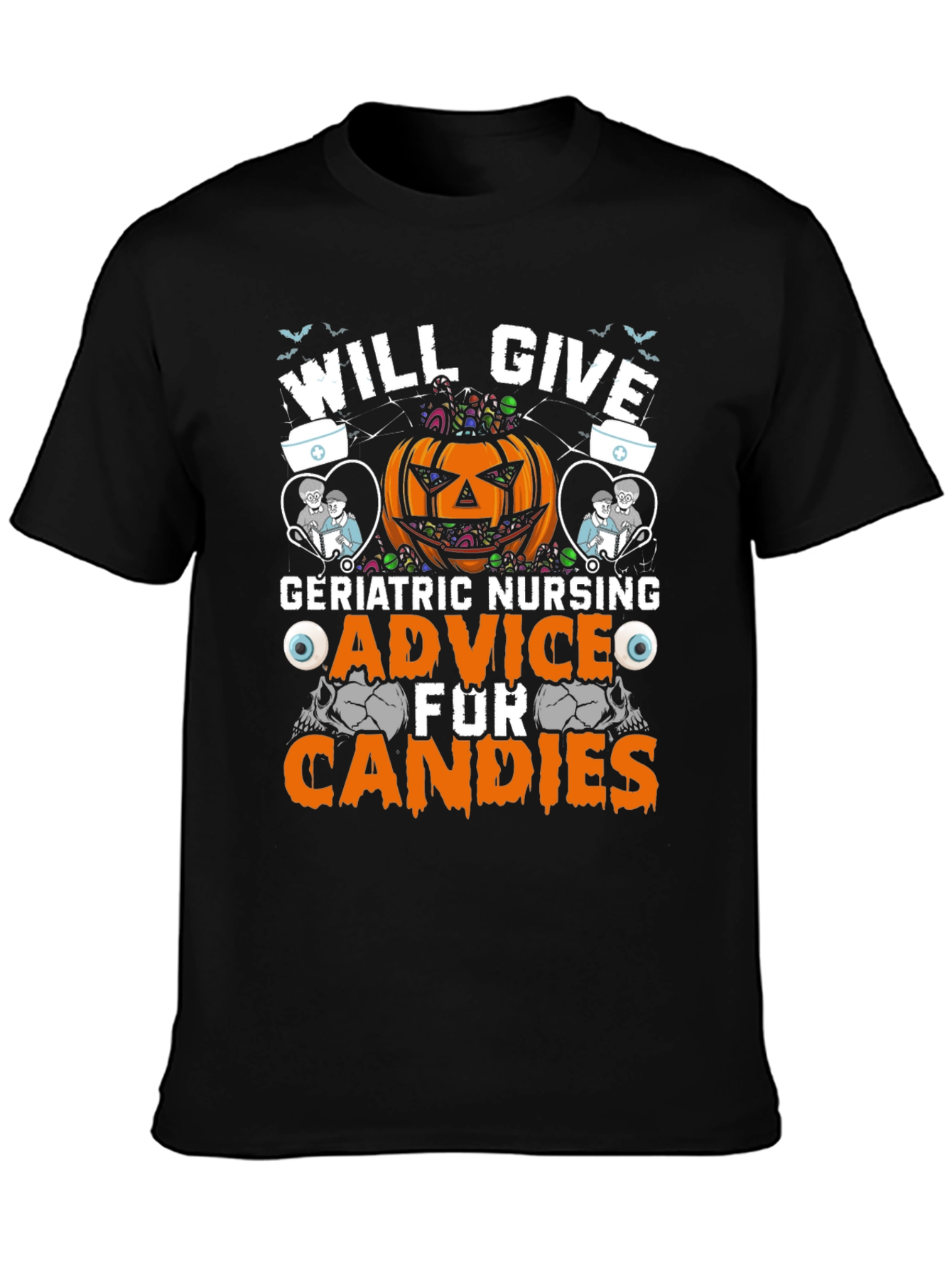 Geriatric Nursing Halloween T-Shirt