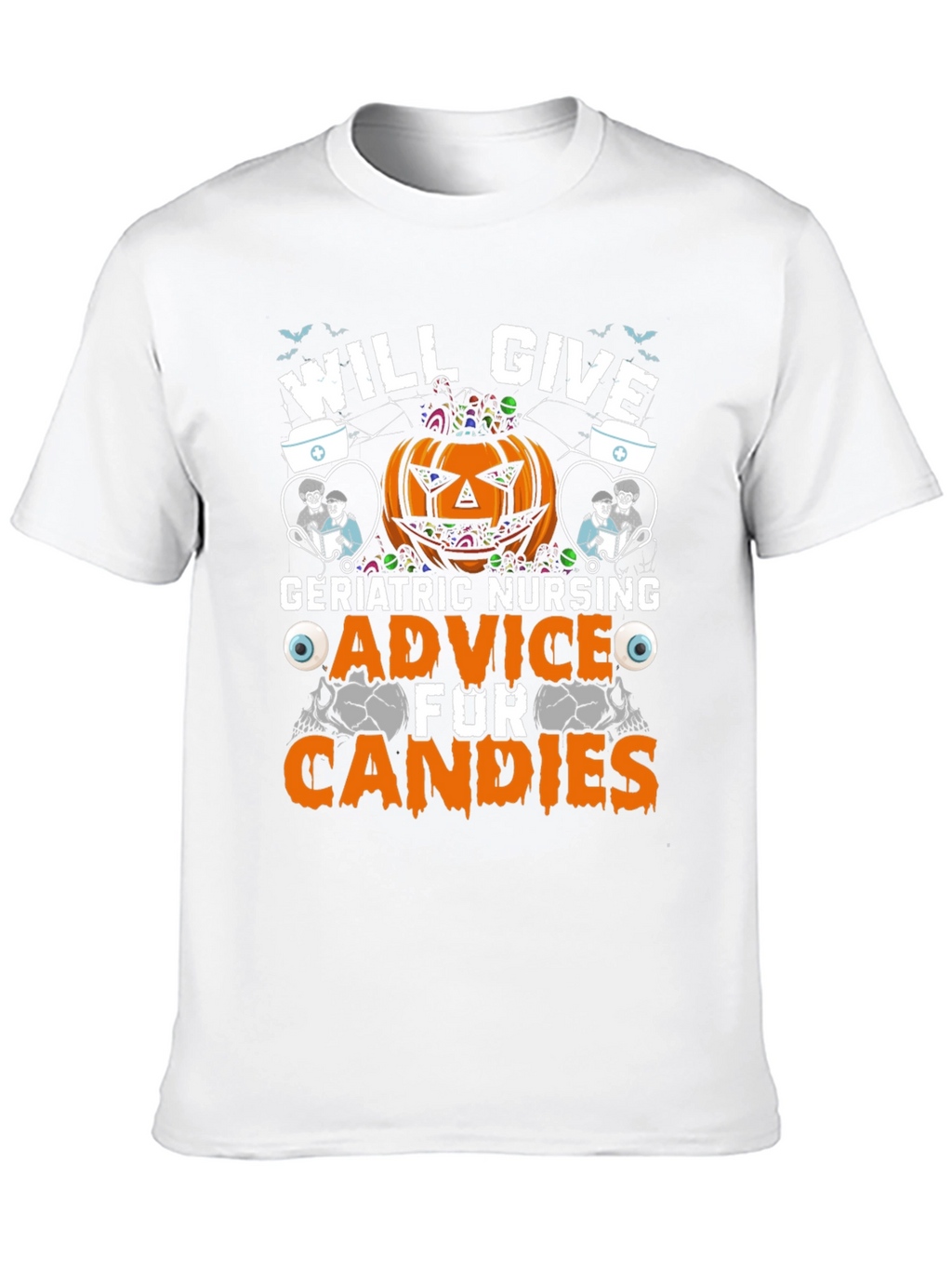 Geriatric Nursing Halloween T-Shirt