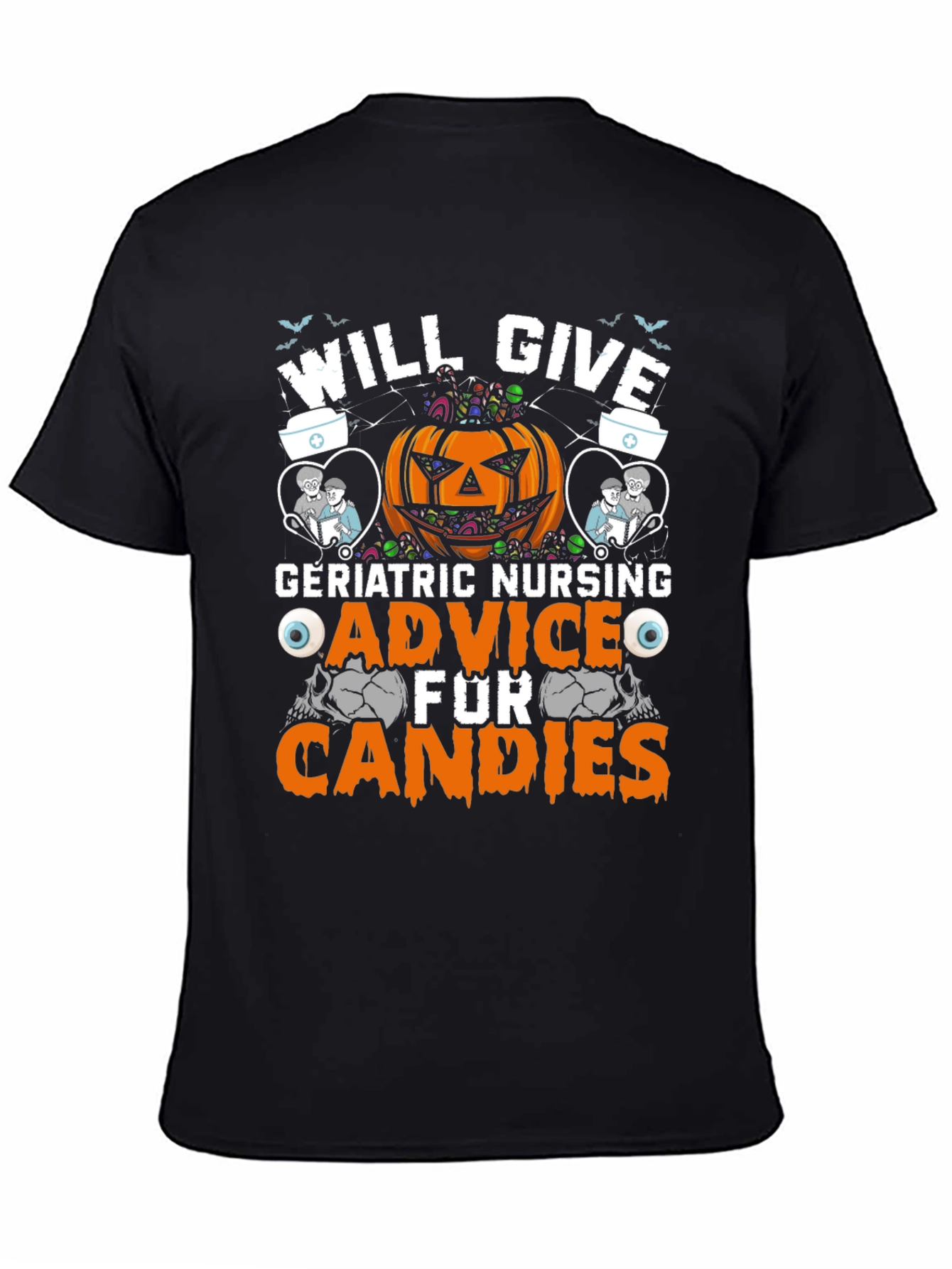 Geriatric Nursing Halloween T-Shirt