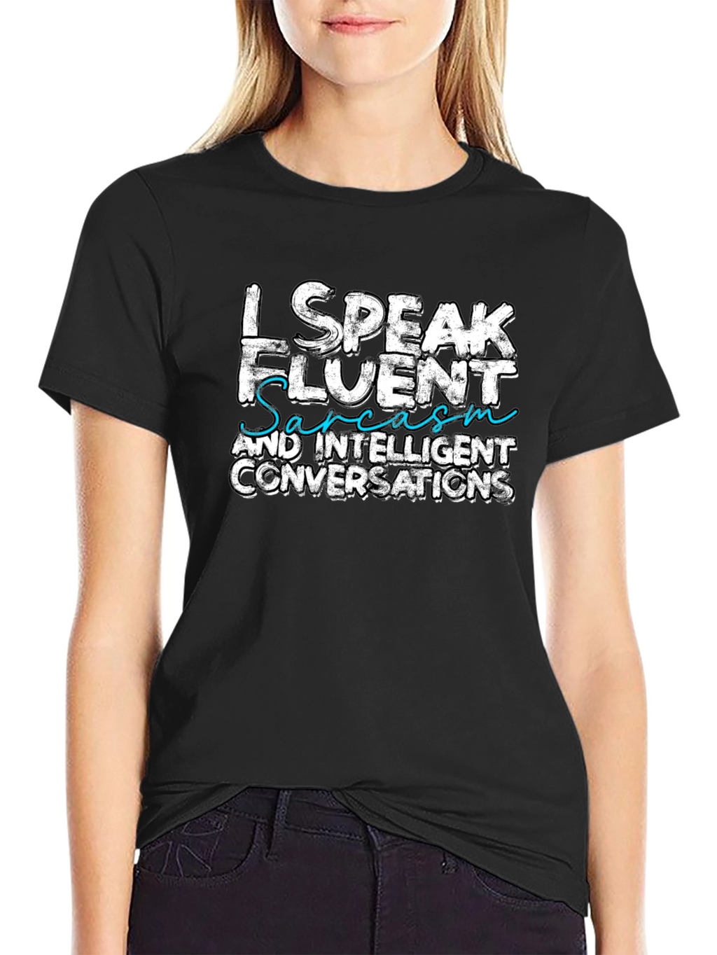 Fluent Sarcasm Graphic Tee - Funny Statement T-Shirt
