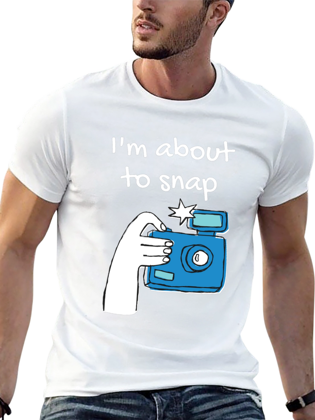 Im About to Snap Graphic T-Shirt