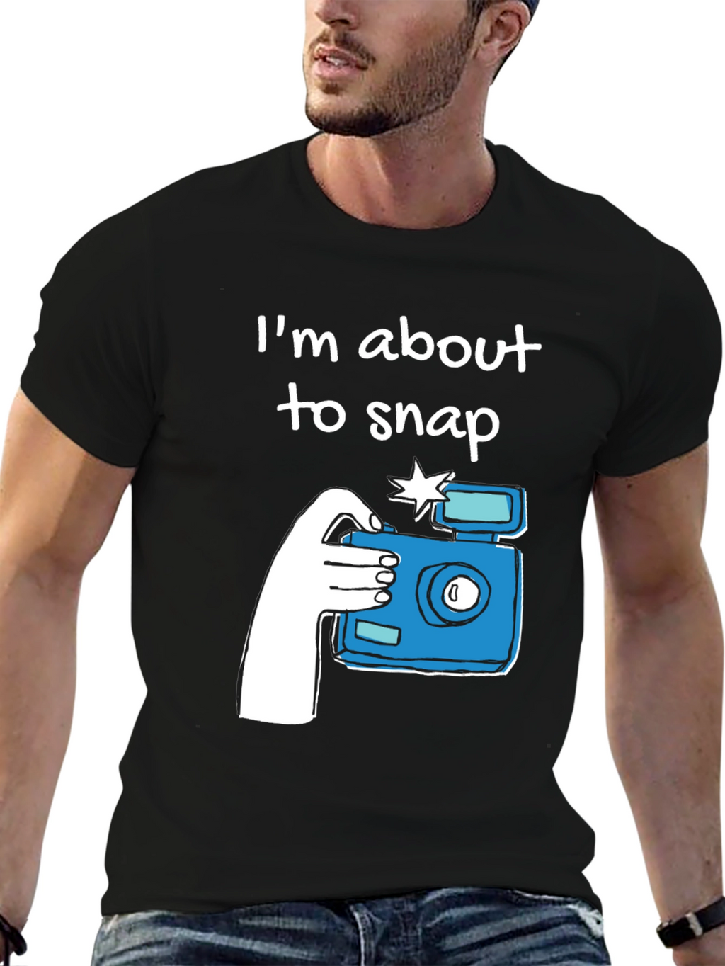 Im About to Snap Graphic T-Shirt