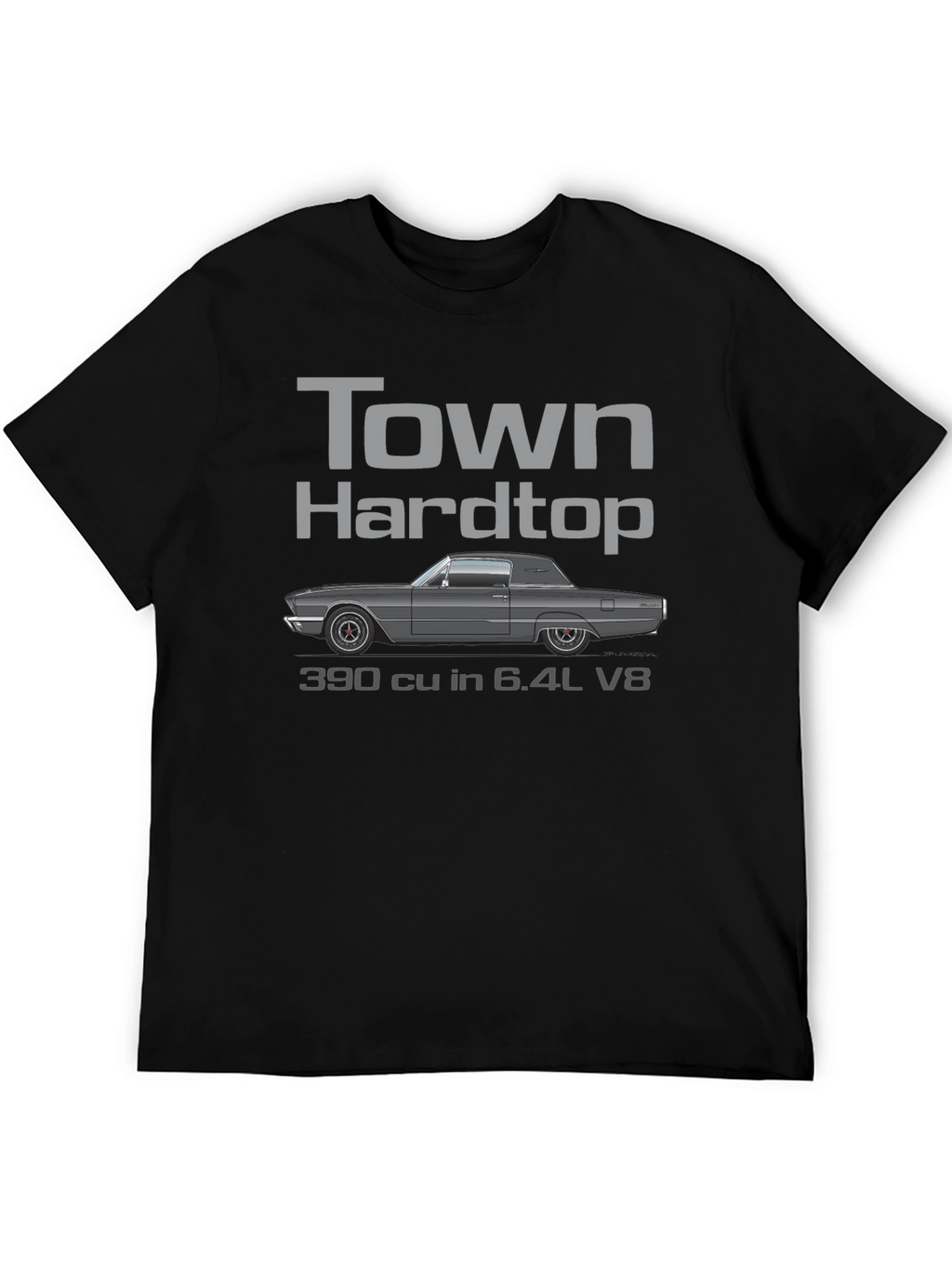 Town Hardtop V8 Car T-Shirt
