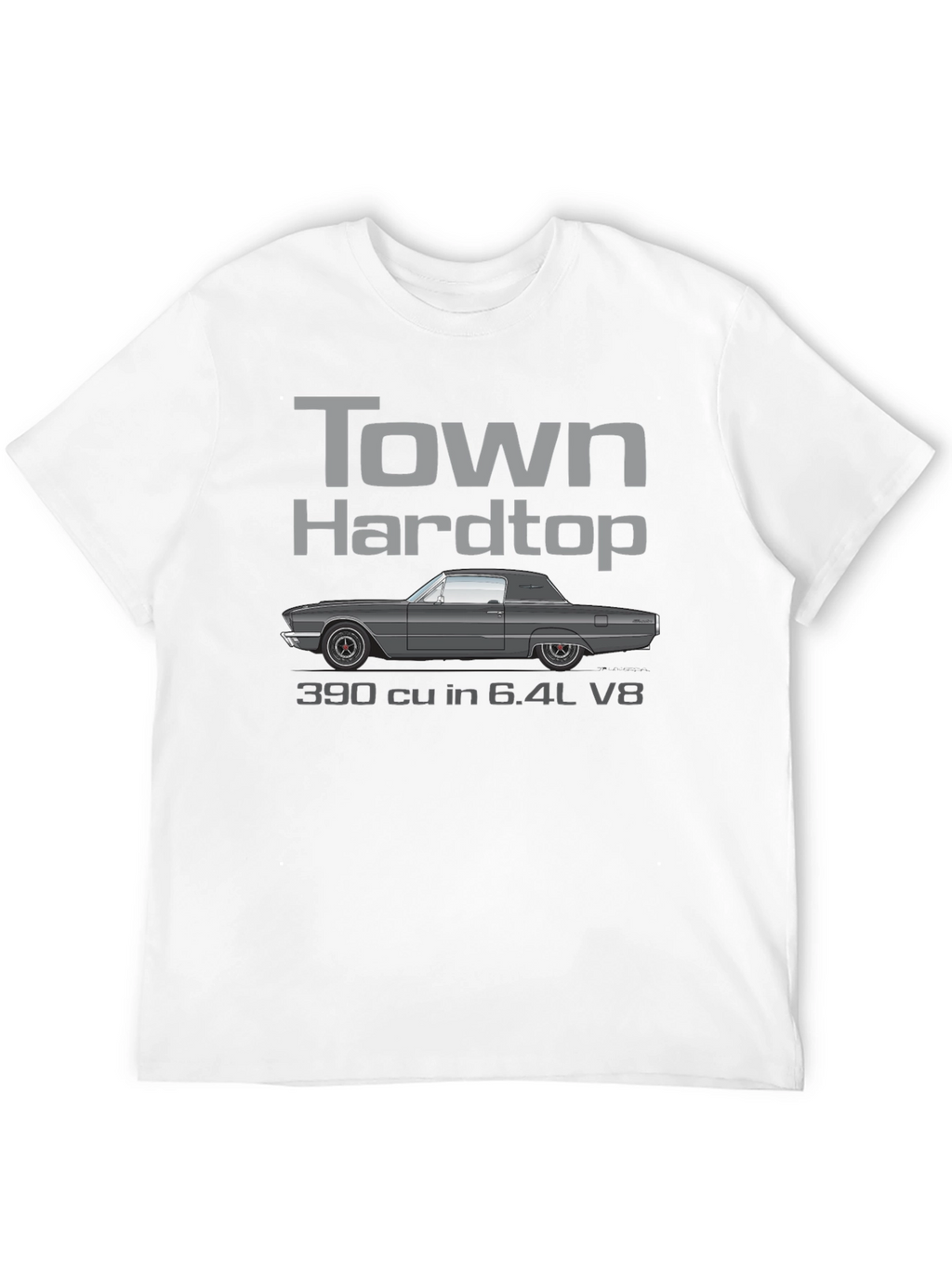Town Hardtop V8 Car T-Shirt