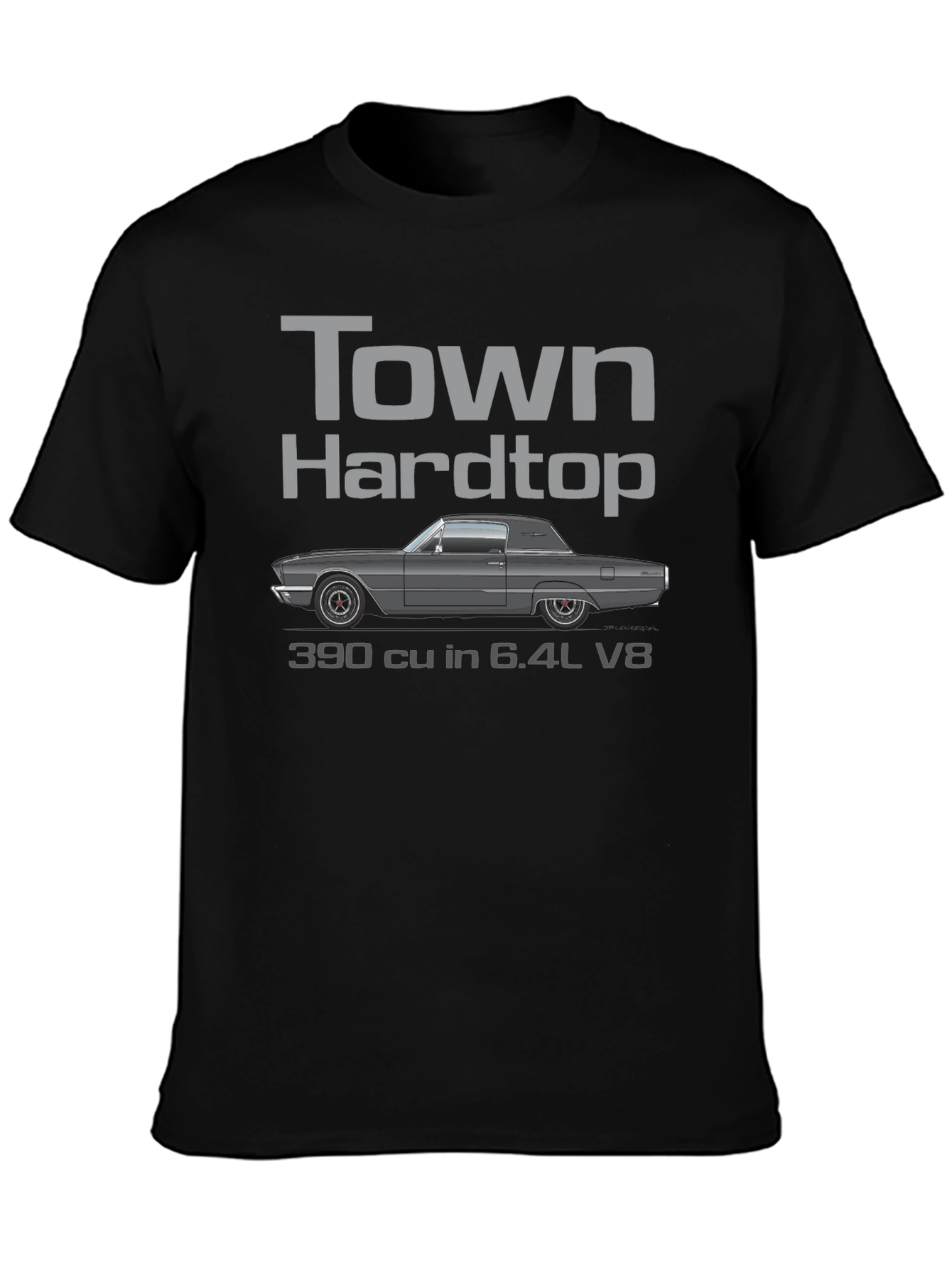 Town Hardtop V8 Car T-Shirt