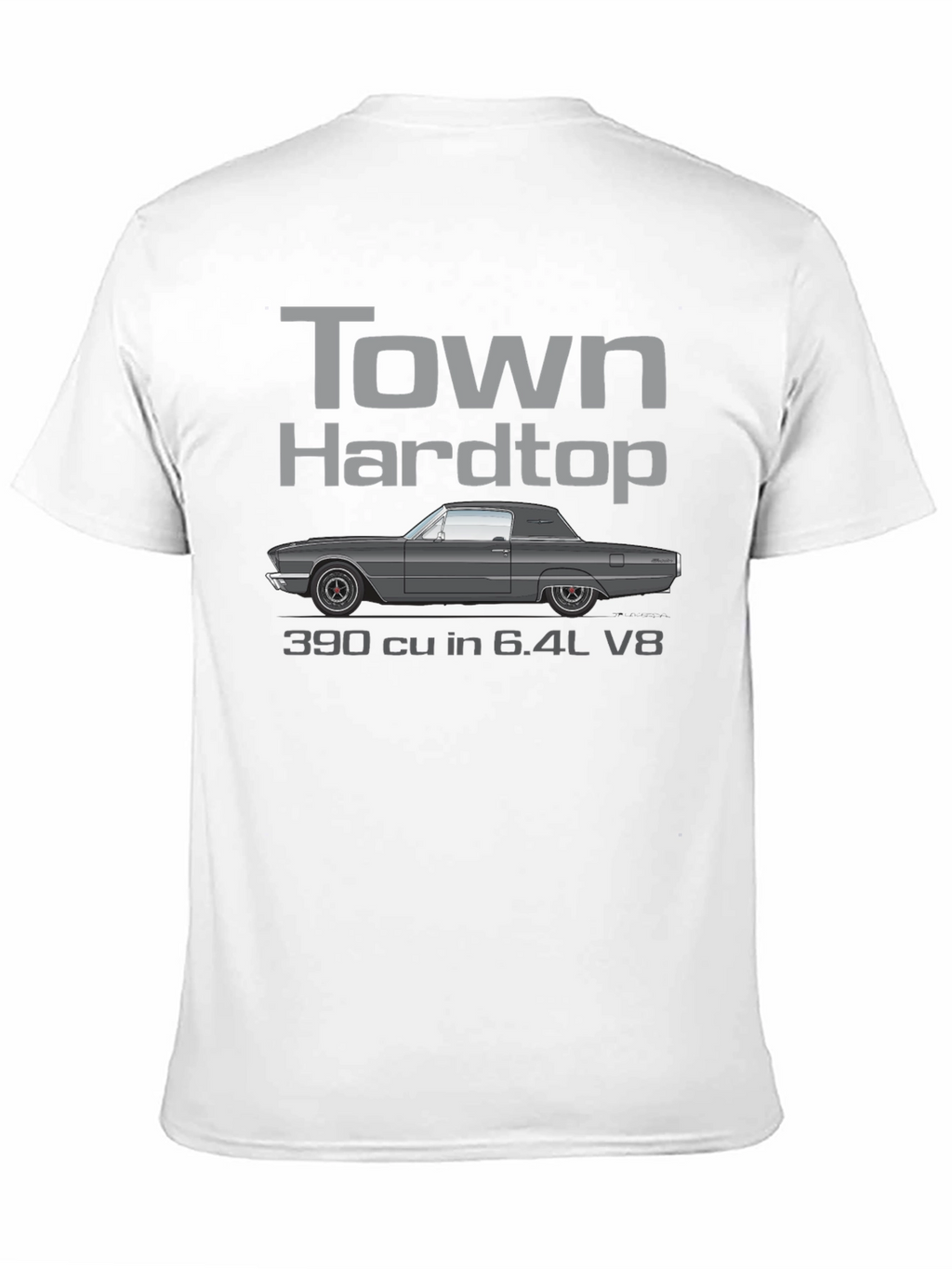 Town Hardtop V8 Car T-Shirt