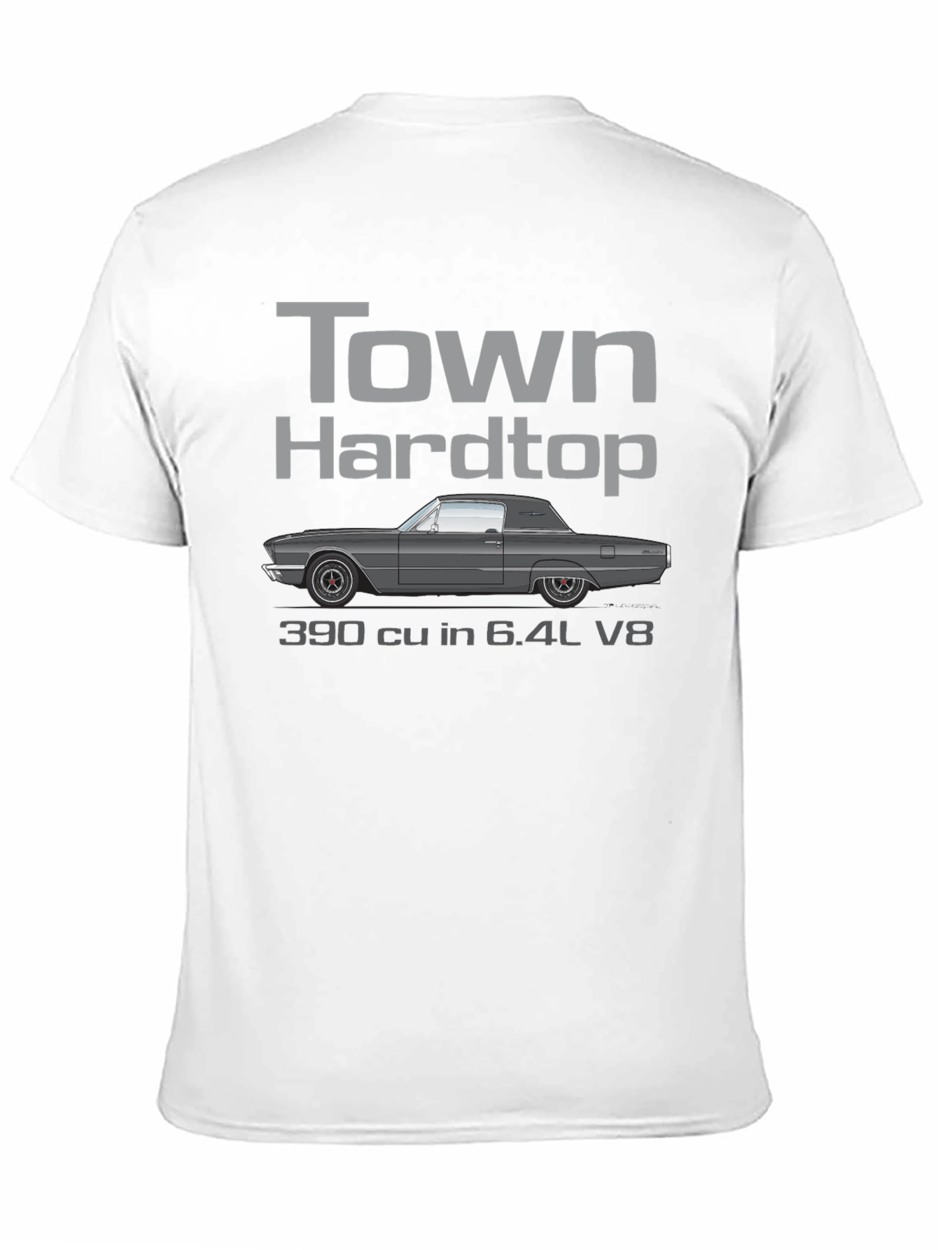 Town Hardtop V8 Car T-Shirt