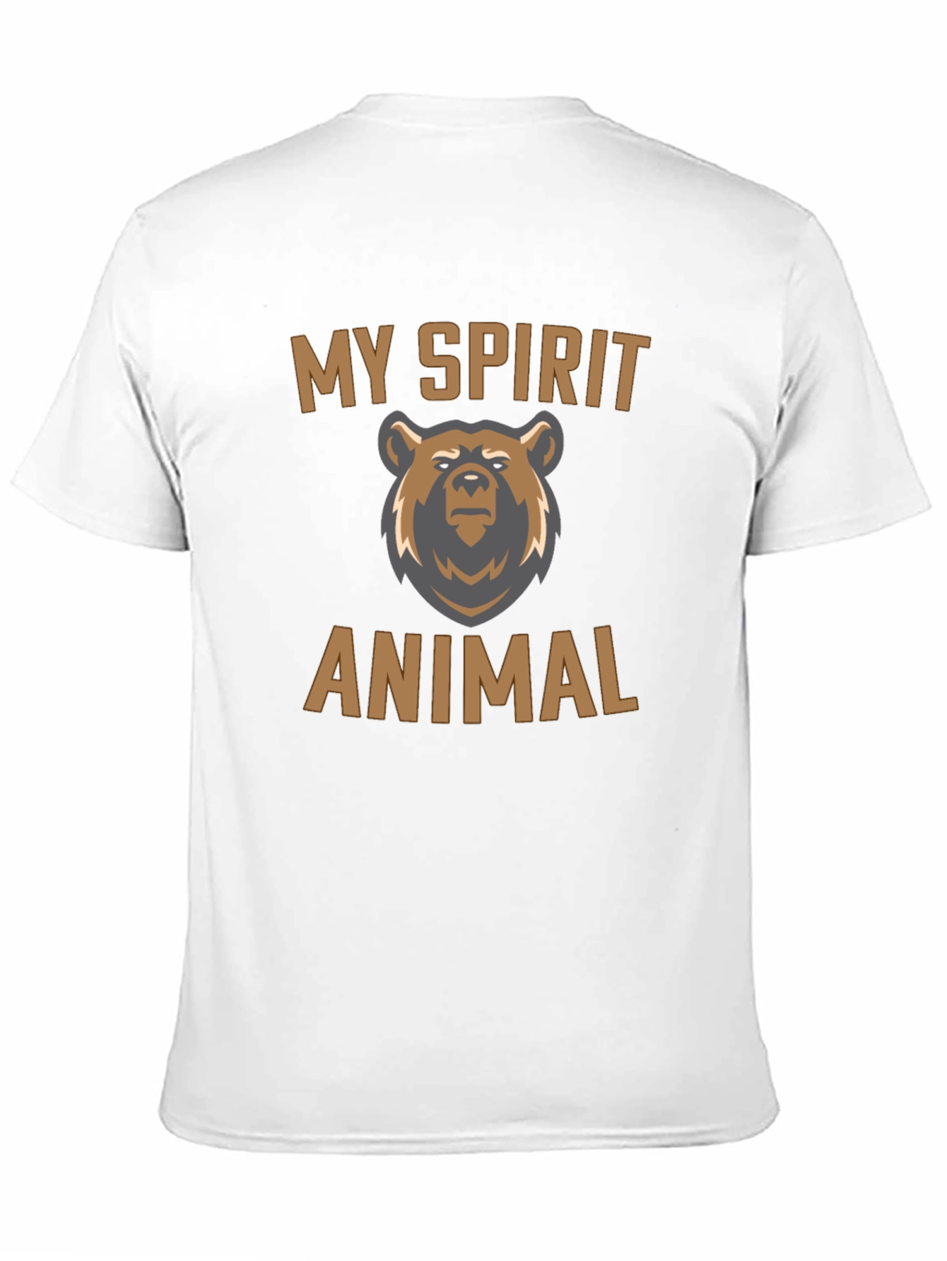 My Spirit Animal Bear T-Shirt - Graphic Tee