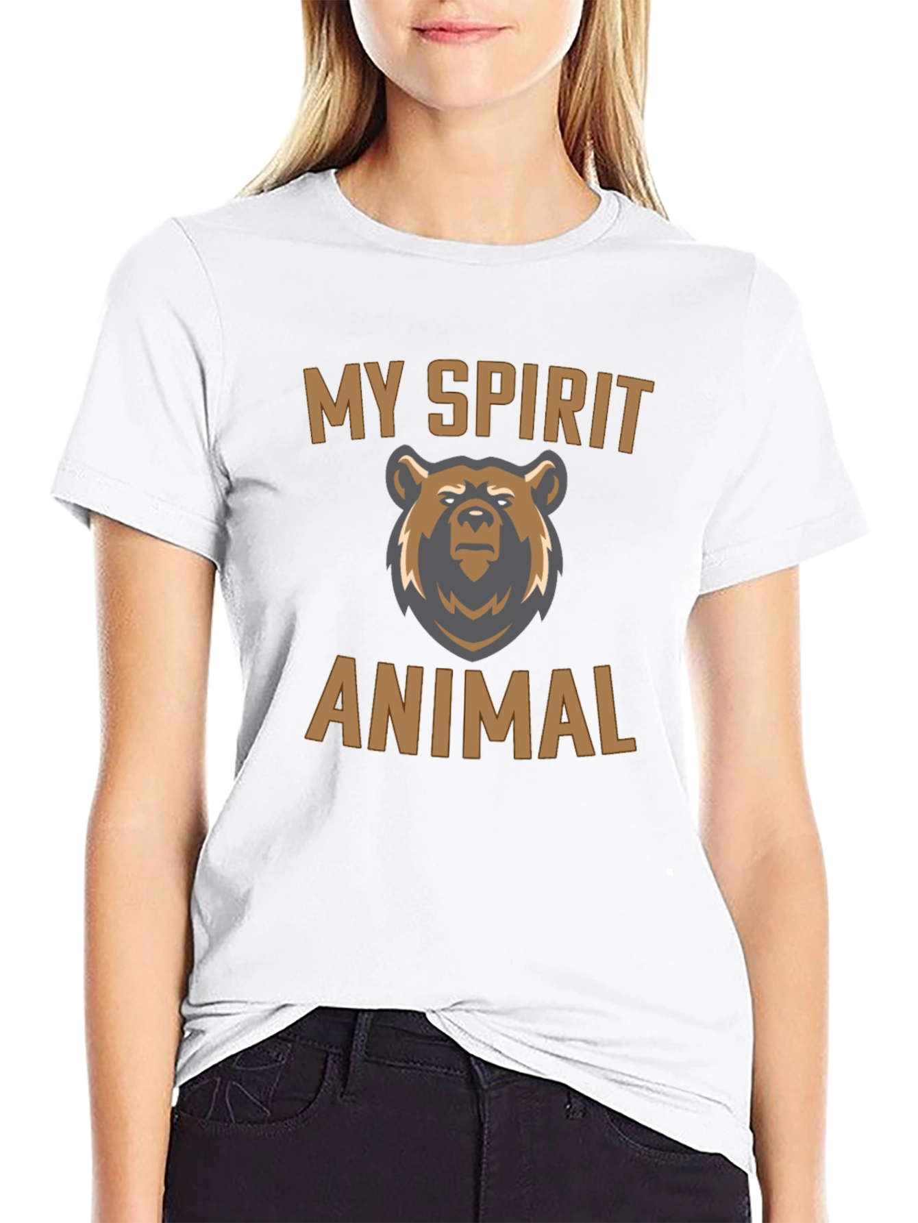 My Spirit Animal Bear T-Shirt - Graphic Tee