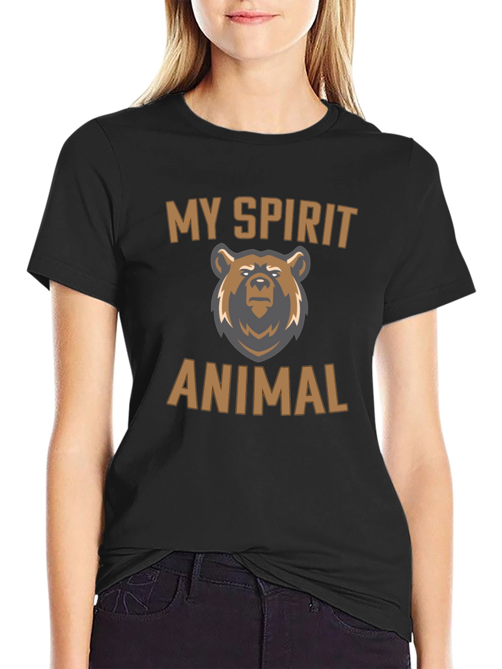 My Spirit Animal Bear T-Shirt - Graphic Tee