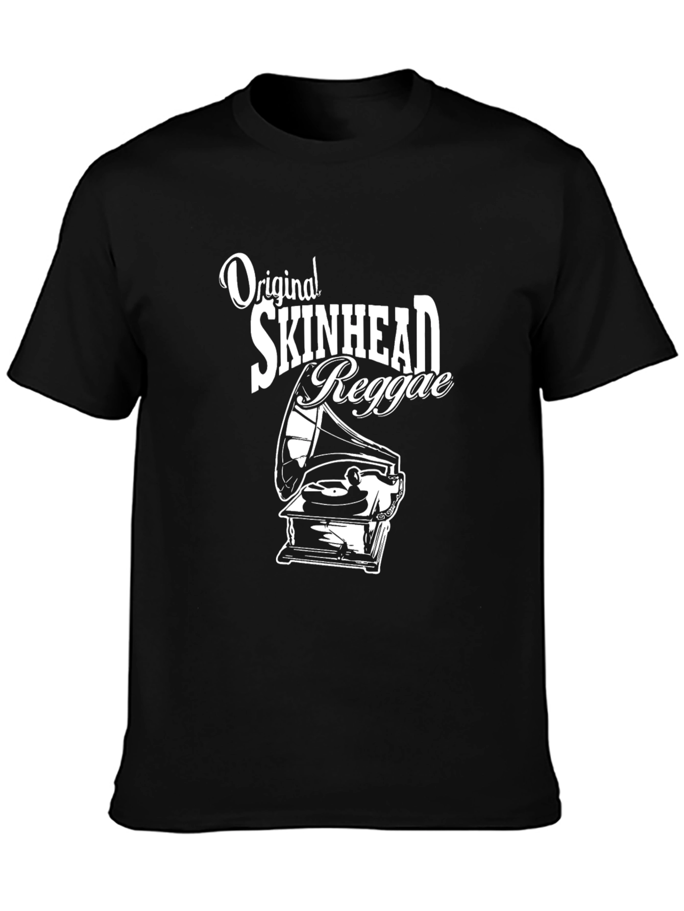Original Skinhead Reggae Black T-Shirt