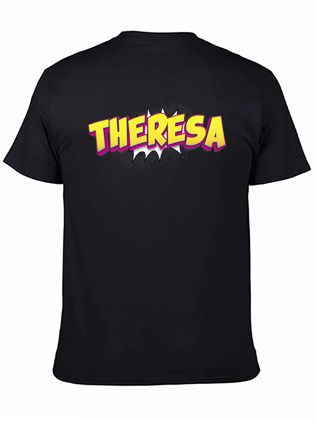 Theresa Personalized Comic Book Style T-Shirt