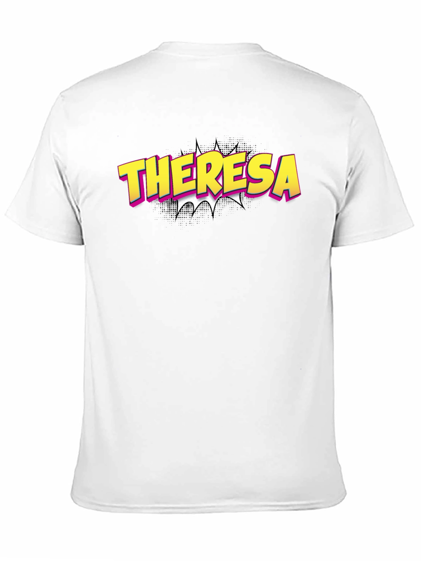 Theresa Personalized Comic Book Style T-Shirt