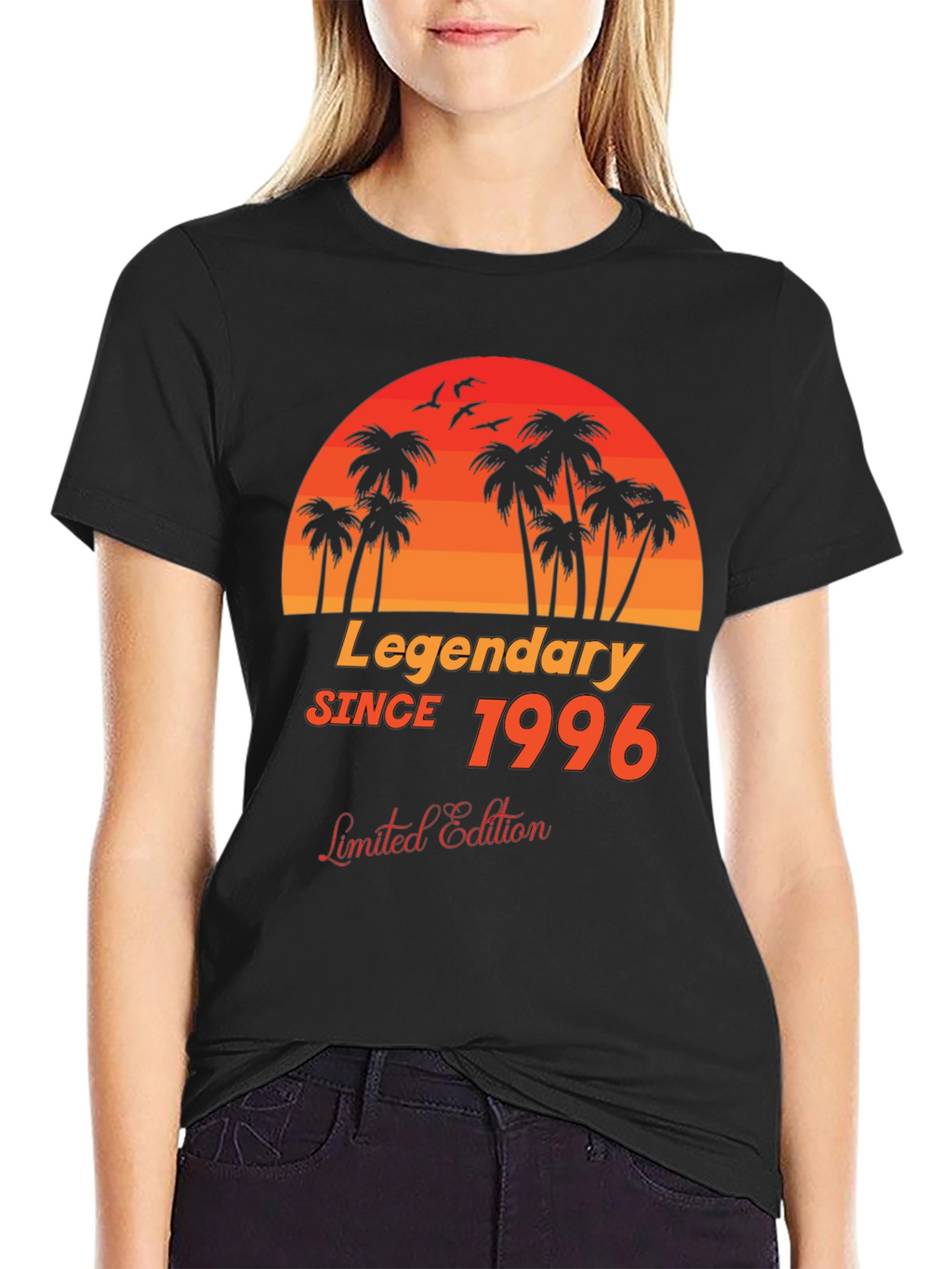 Legendary Since 1996 Sunset Graphic Tee