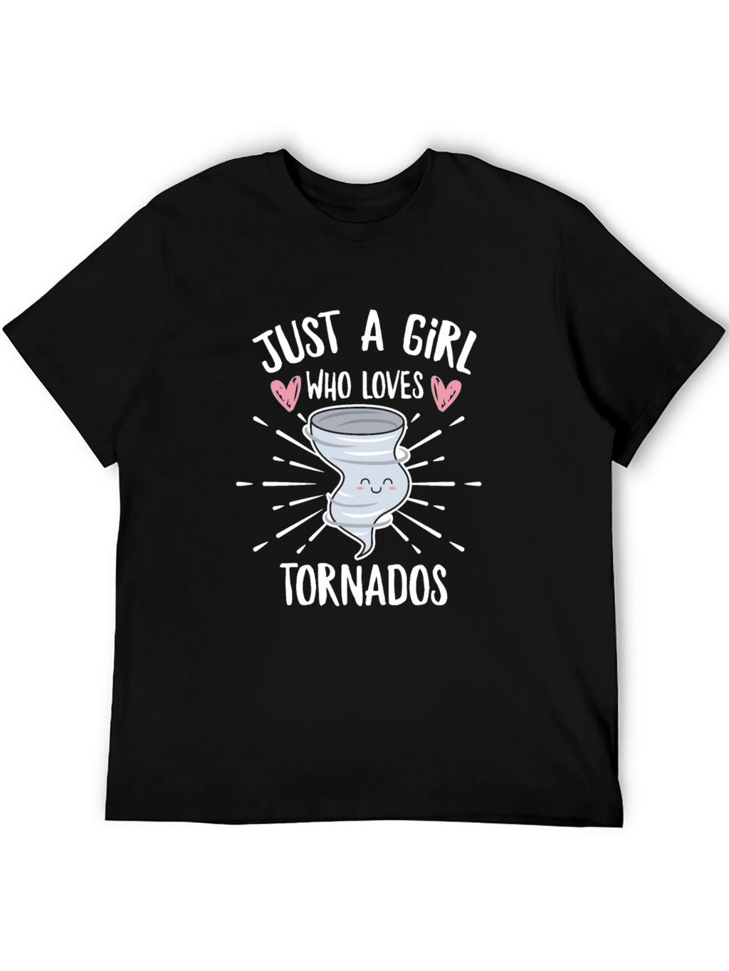 Girl Who Loves Tornadoes T-Shirt