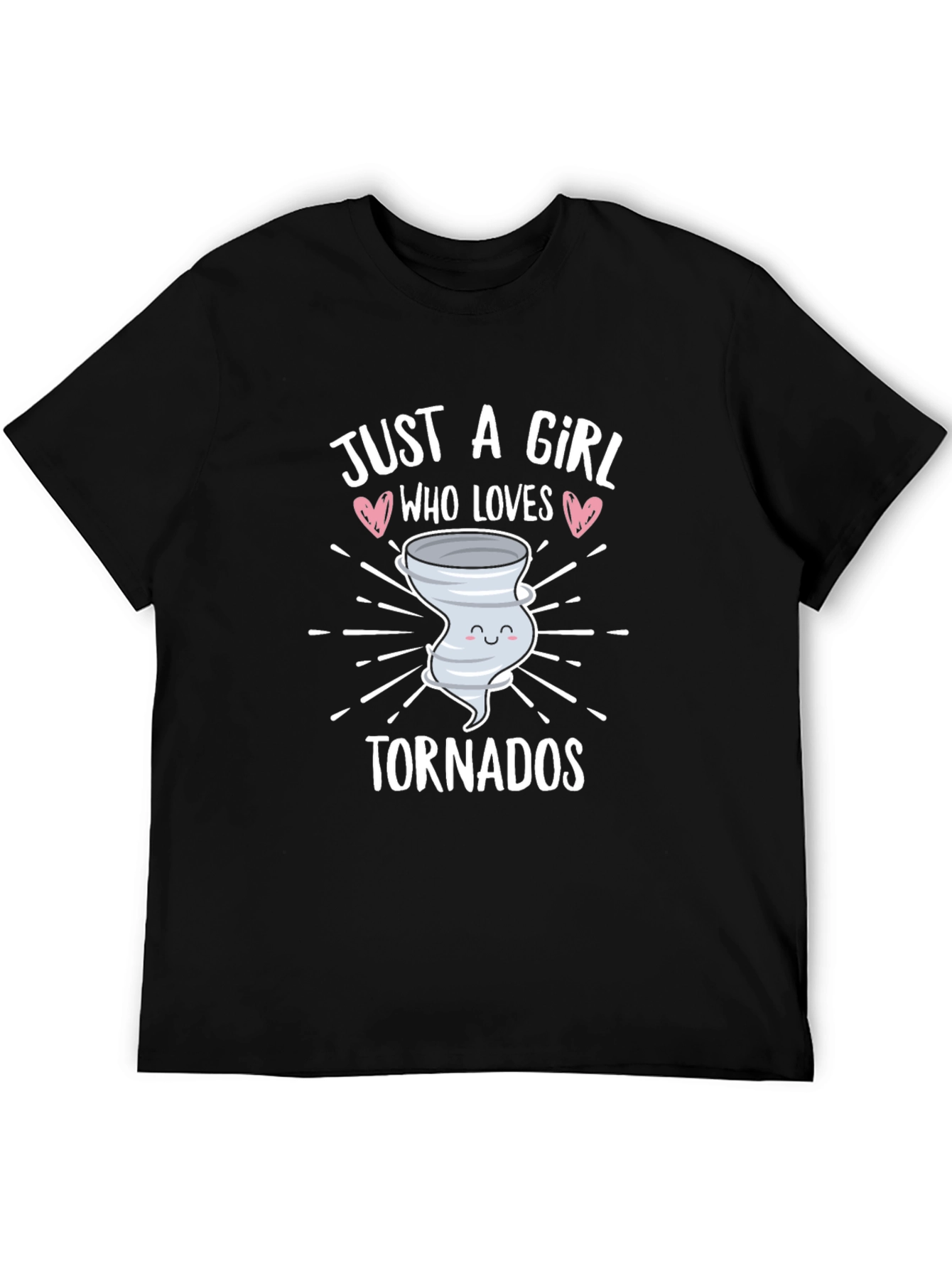 Girl Who Loves Tornadoes T-Shirt