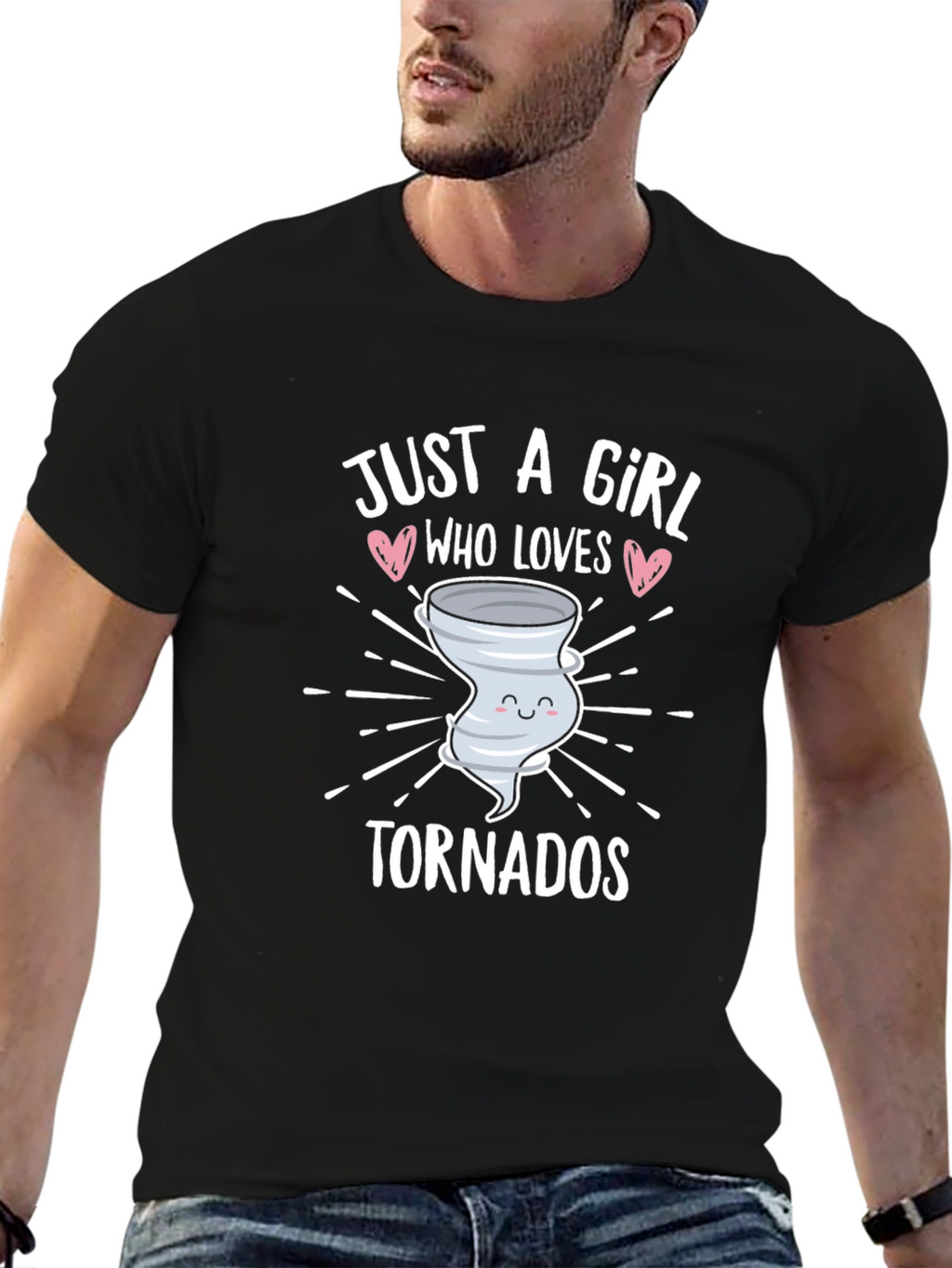 Girl Who Loves Tornadoes T-Shirt