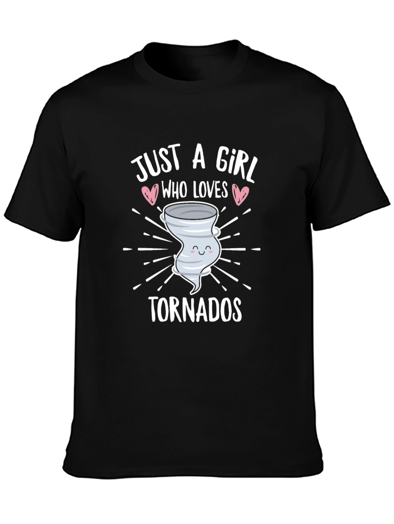 Girl Who Loves Tornadoes T-Shirt