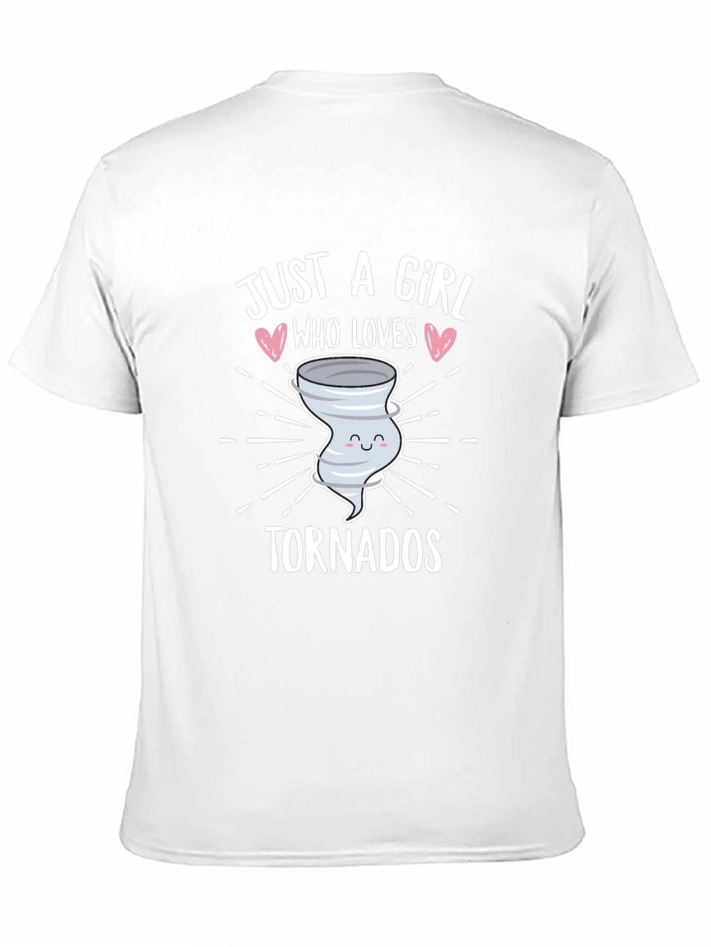 Girl Who Loves Tornadoes T-Shirt