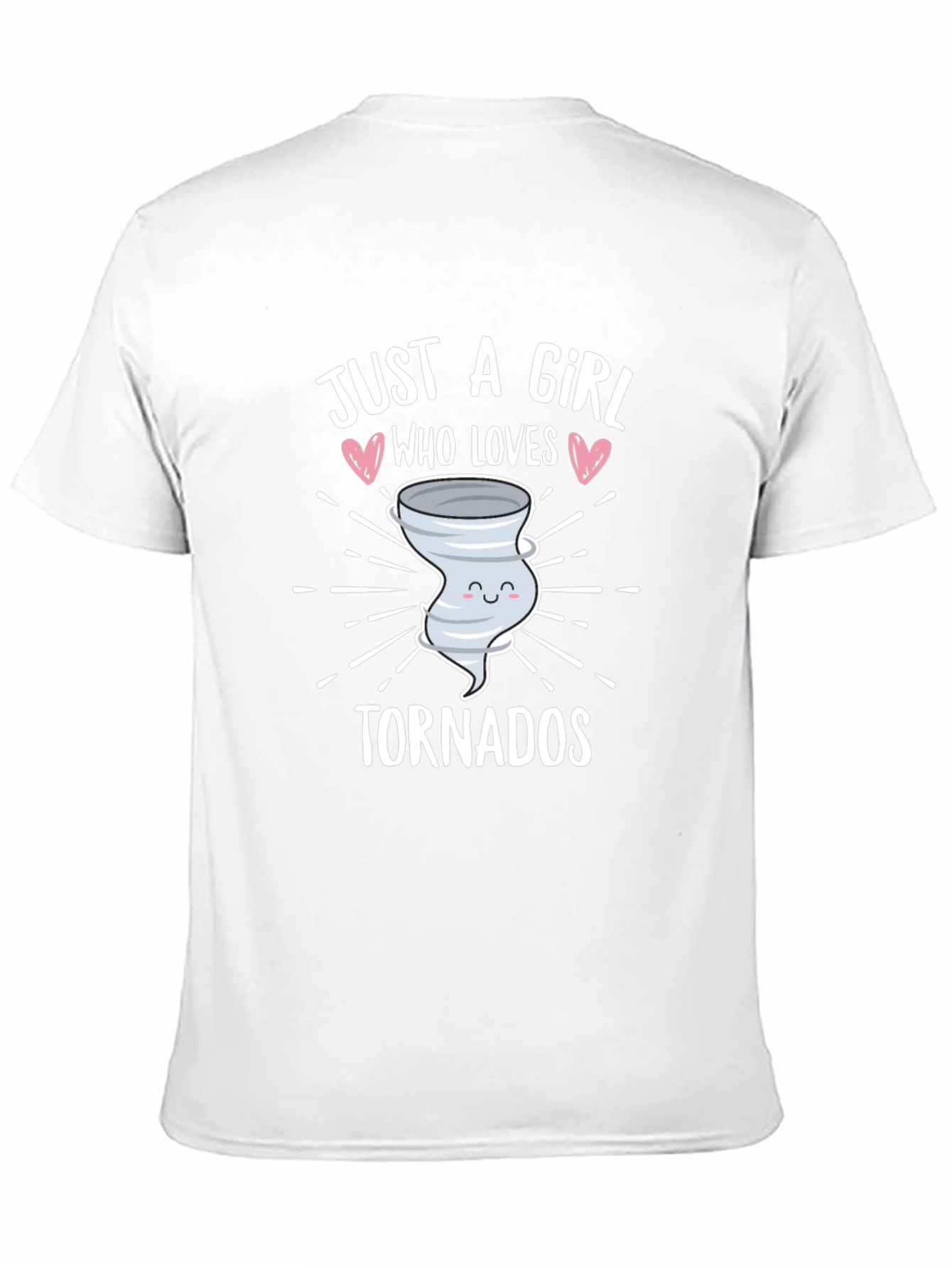 Girl Who Loves Tornadoes T-Shirt