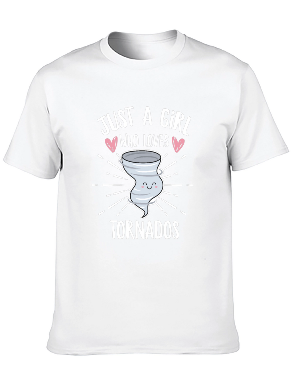 Girl Who Loves Tornadoes T-Shirt