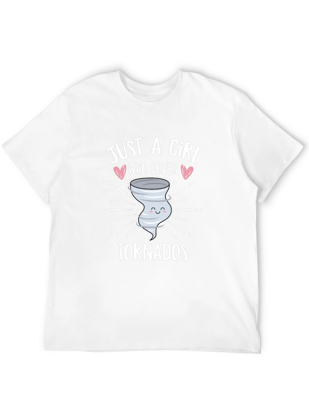 Girl Who Loves Tornadoes T-Shirt