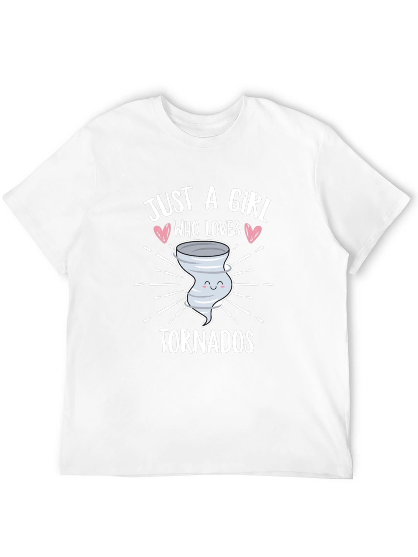 Girl Who Loves Tornadoes T-Shirt