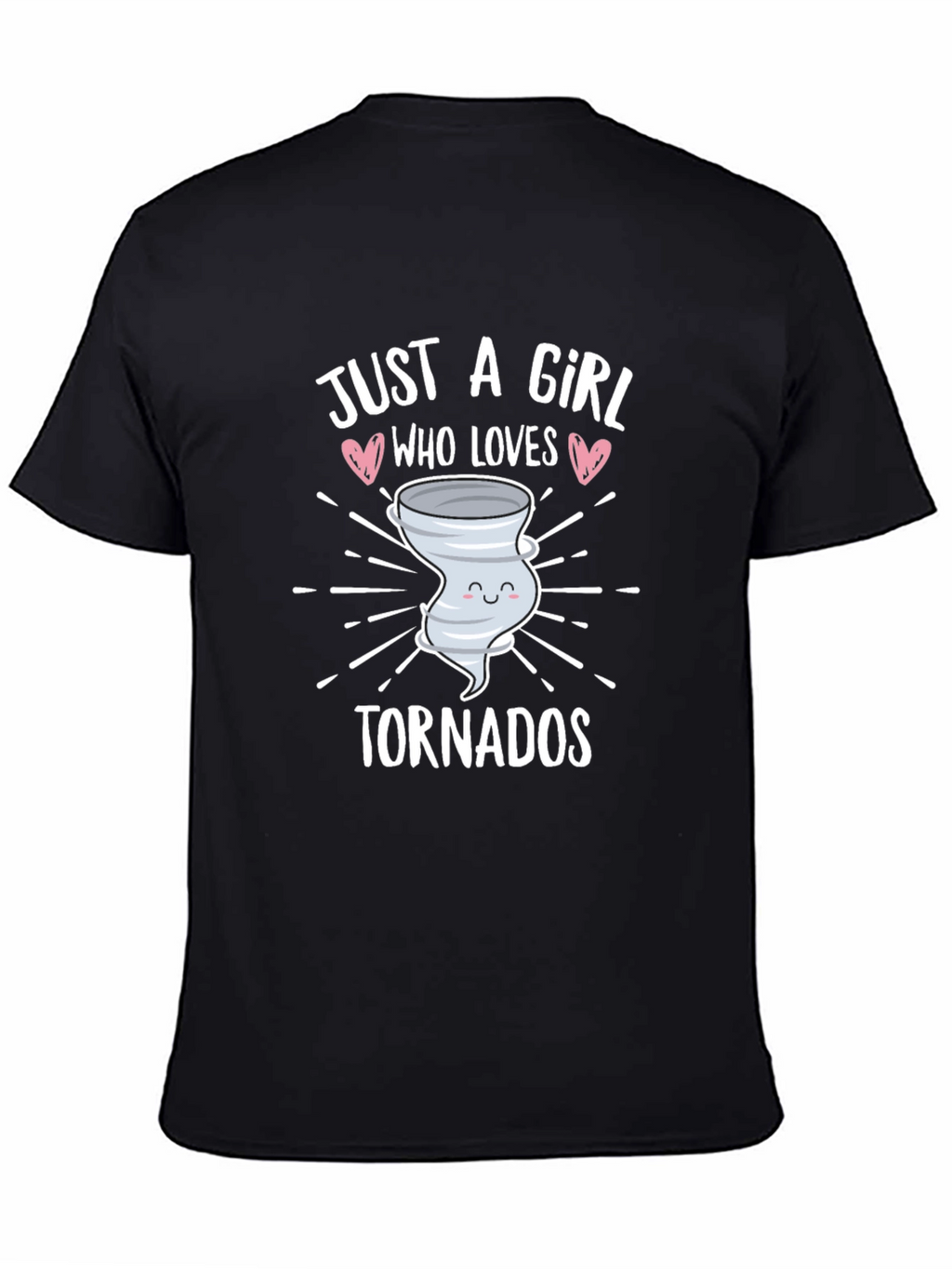 Girl Who Loves Tornadoes T-Shirt