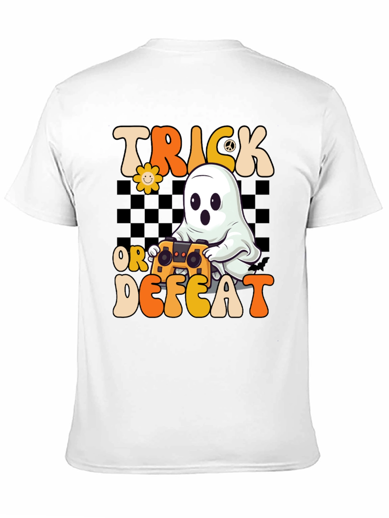 Trick or Defeat Halloween Gamer T-Shirt