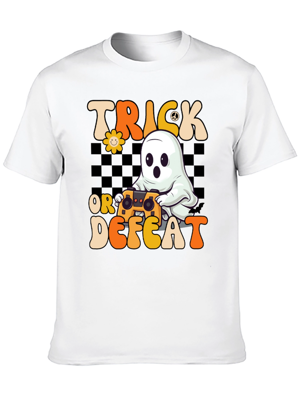 Trick or Defeat Halloween Gamer T-Shirt