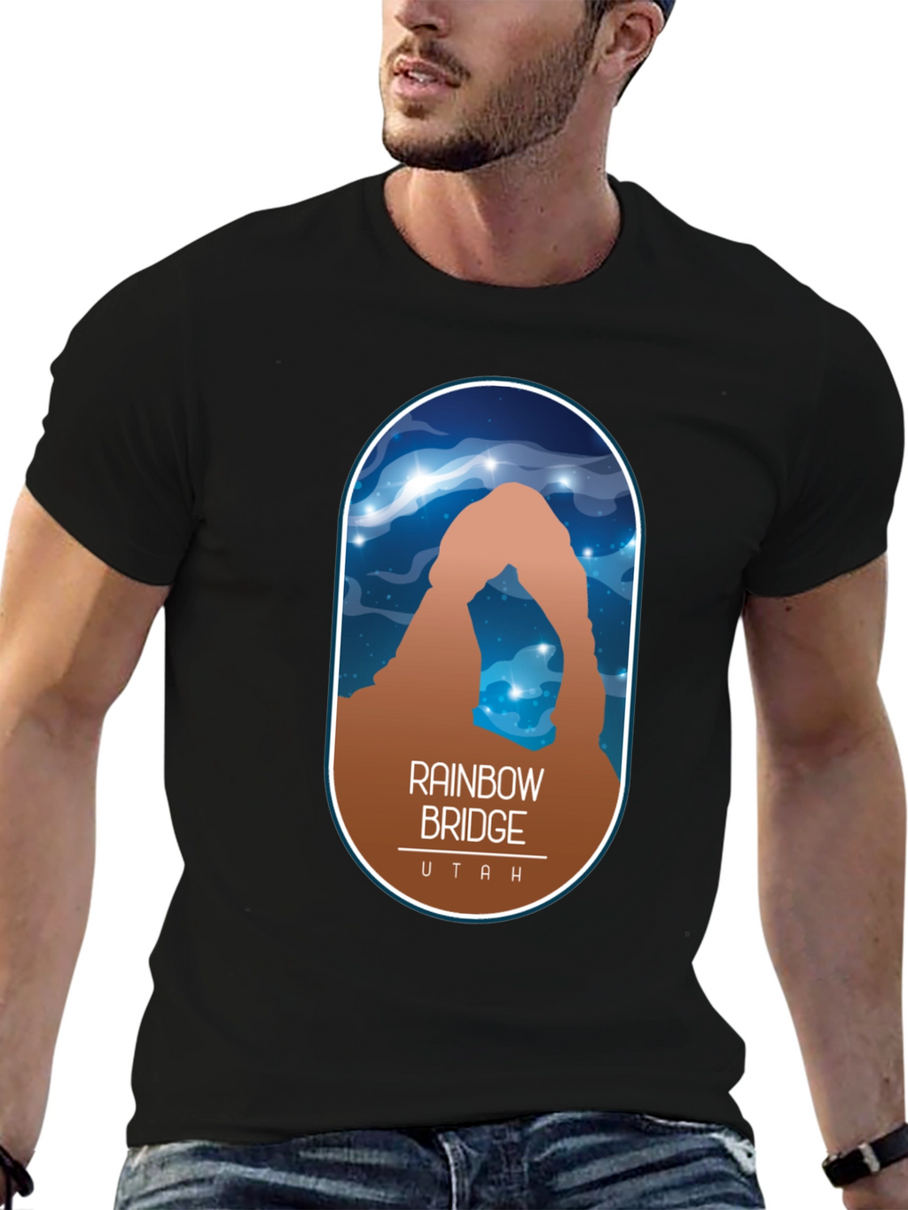Rainbow Bridge Utah Graphic T-Shirt