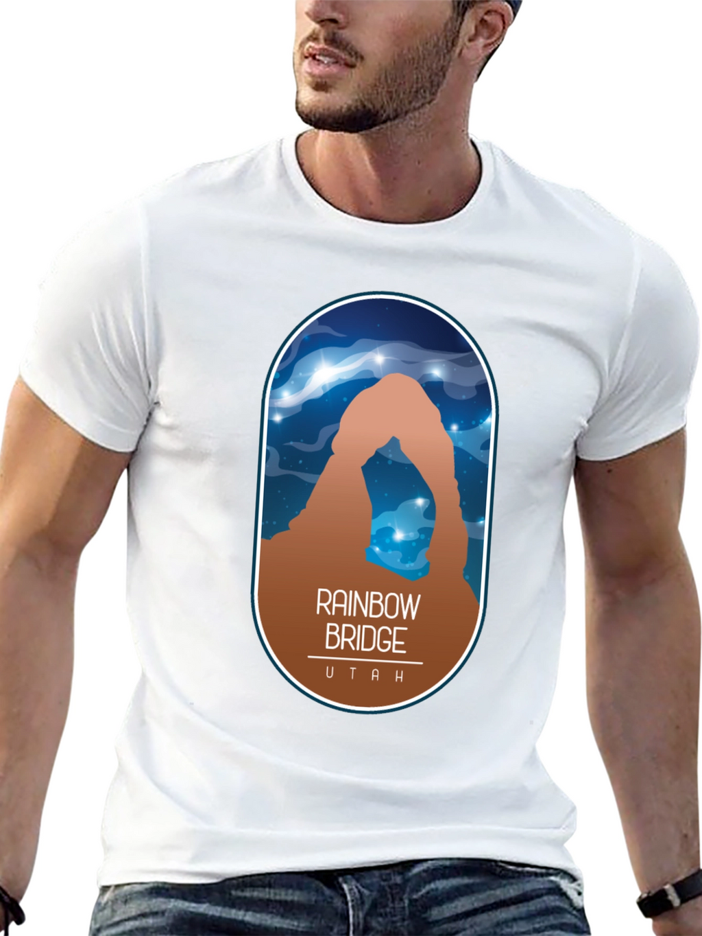 Rainbow Bridge Utah Graphic T-Shirt