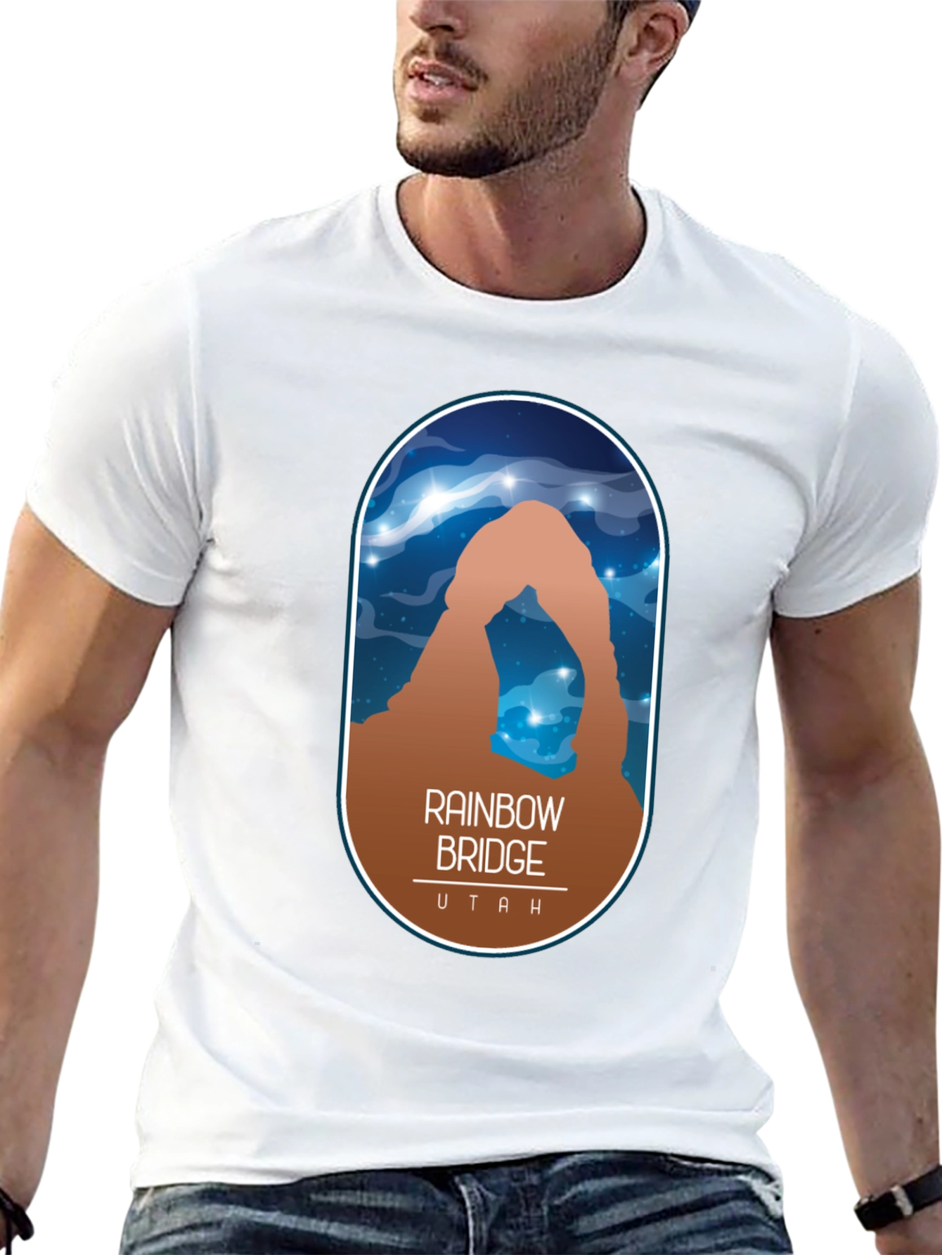 Rainbow Bridge Utah Graphic T-Shirt