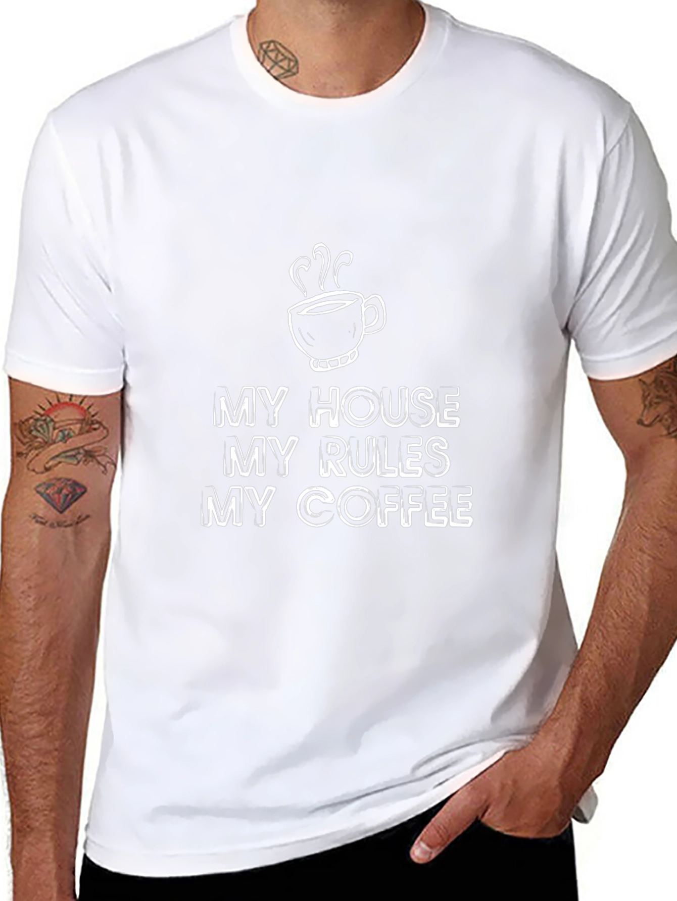 My House My Rules My Coffee T-Shirt