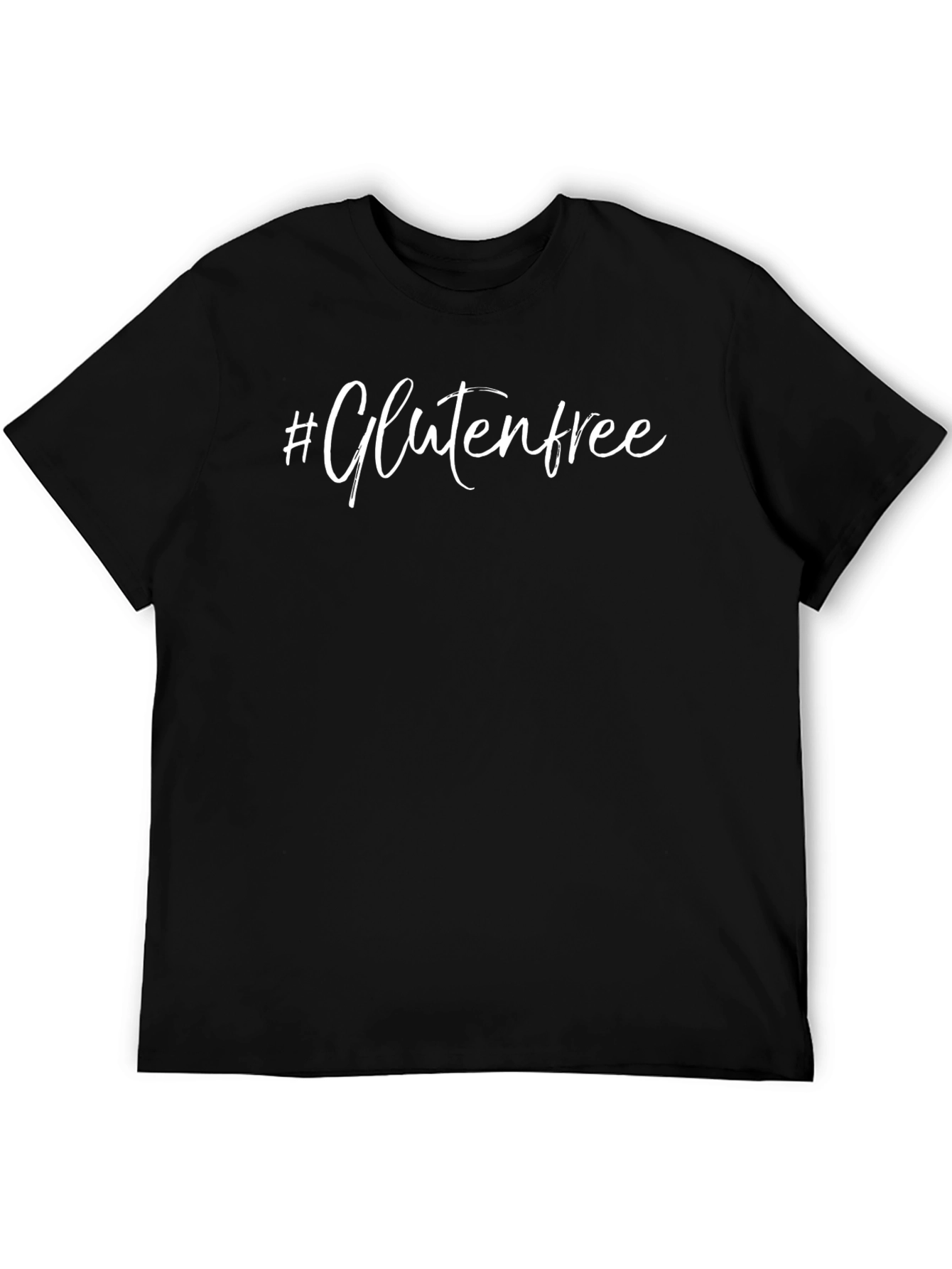 Gluten Free Graphic Tee - Stylish Black T-Shirt