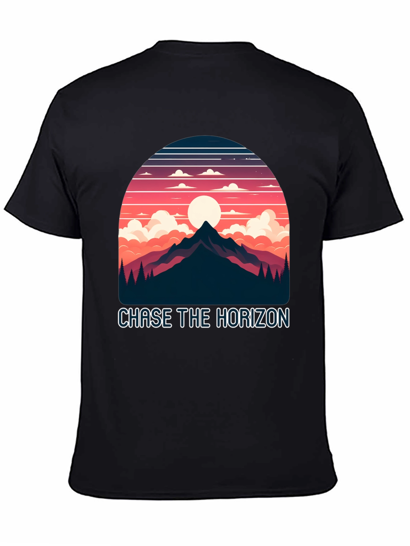 Chase the Horizon Graphic Tee - Adventure Shirt