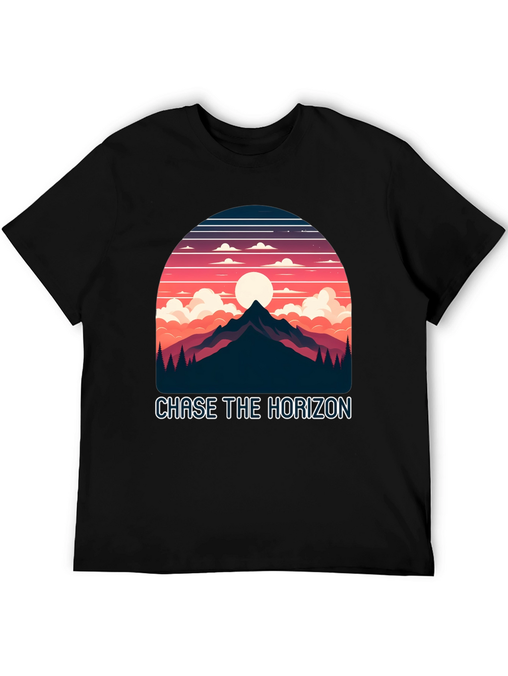 Chase the Horizon Graphic Tee - Adventure Shirt